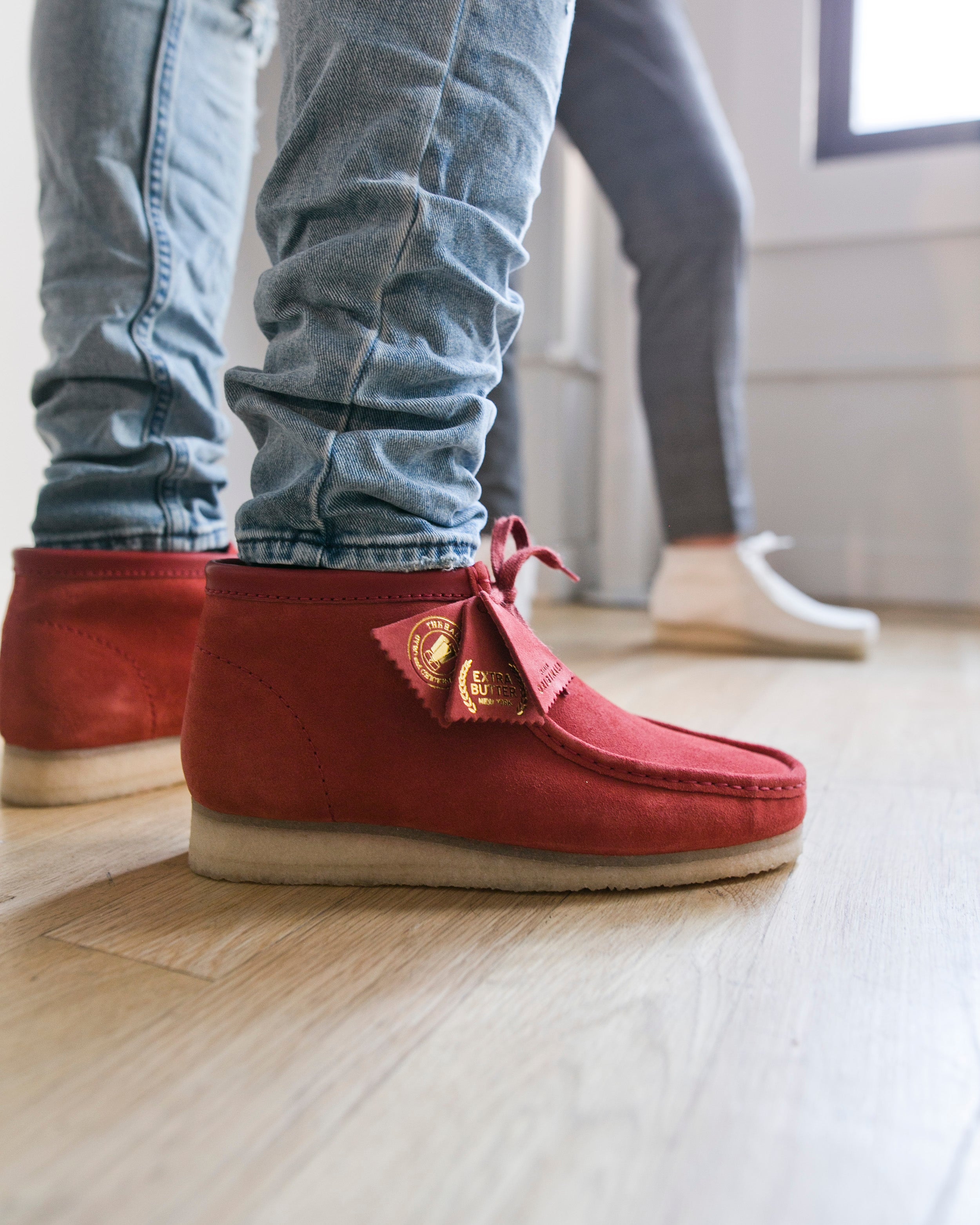 Extra Butter x The Halal Guys x Clarks Originals "Halalabees" card image