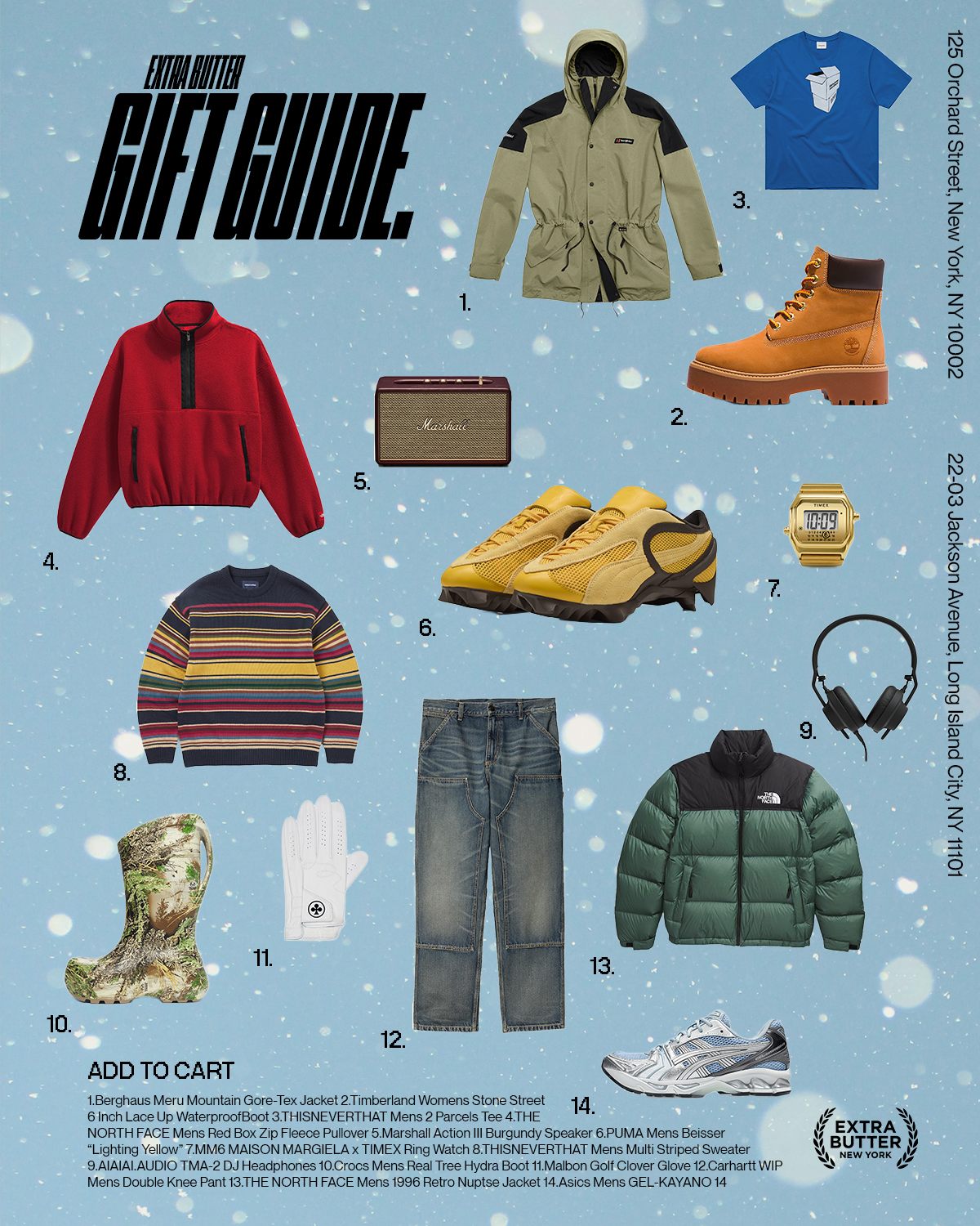 EXTRA BUTTER: Holiday Gift Guide 2025 card image