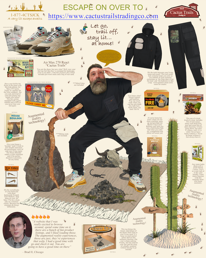 Let go, trail off, stay lit....at home. article image