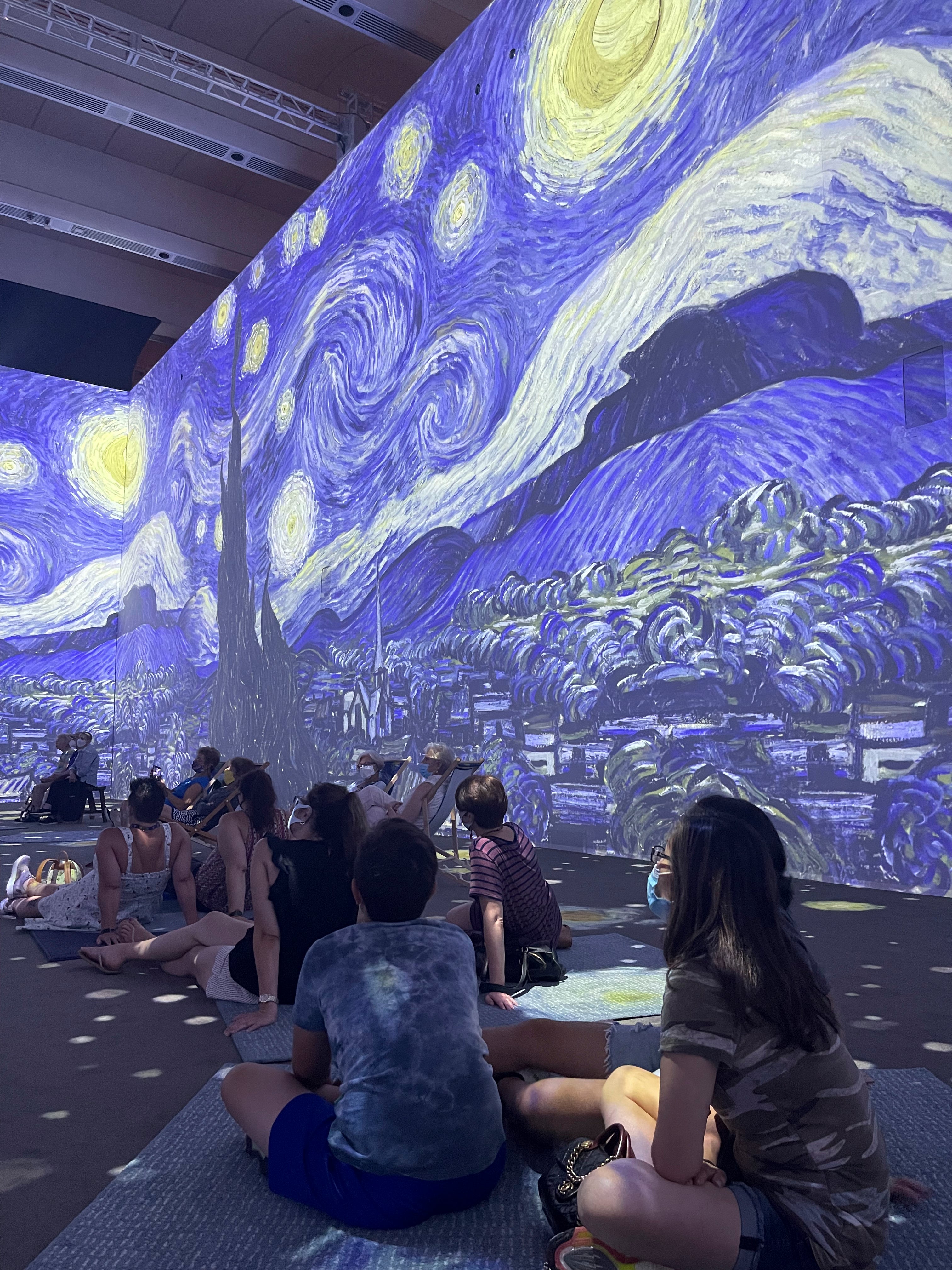 EB Visits Van Gogh Exhibit New York City: The Immersive Experience card image