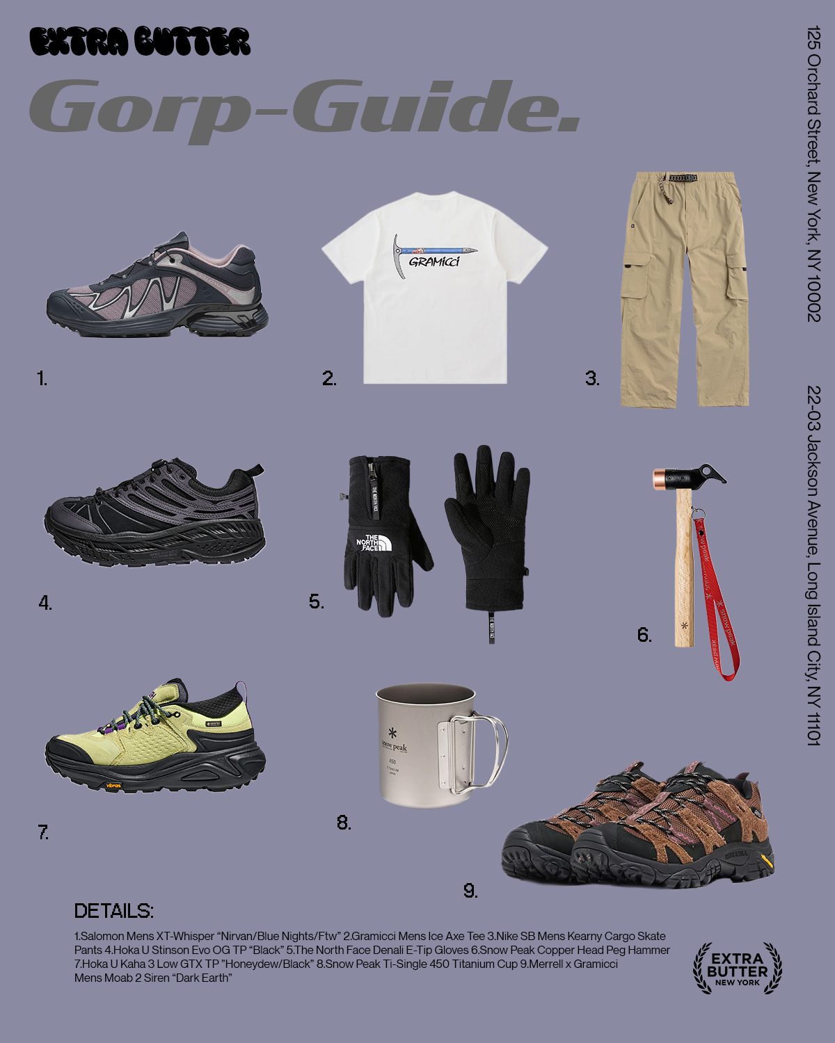 EXTRA BUTTER'S GORP-GUIDE card image