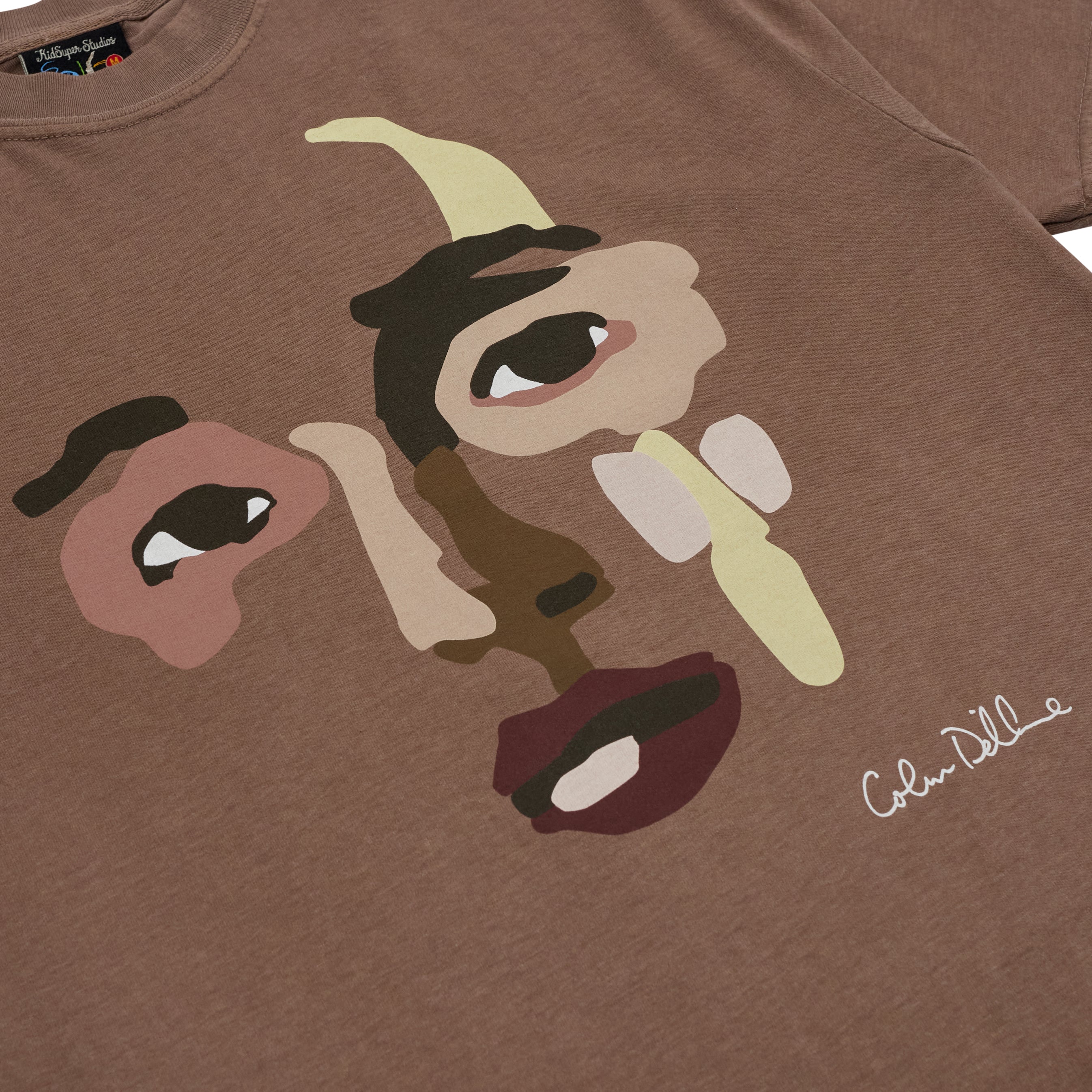KidSuper Mens Shaped Face Tee