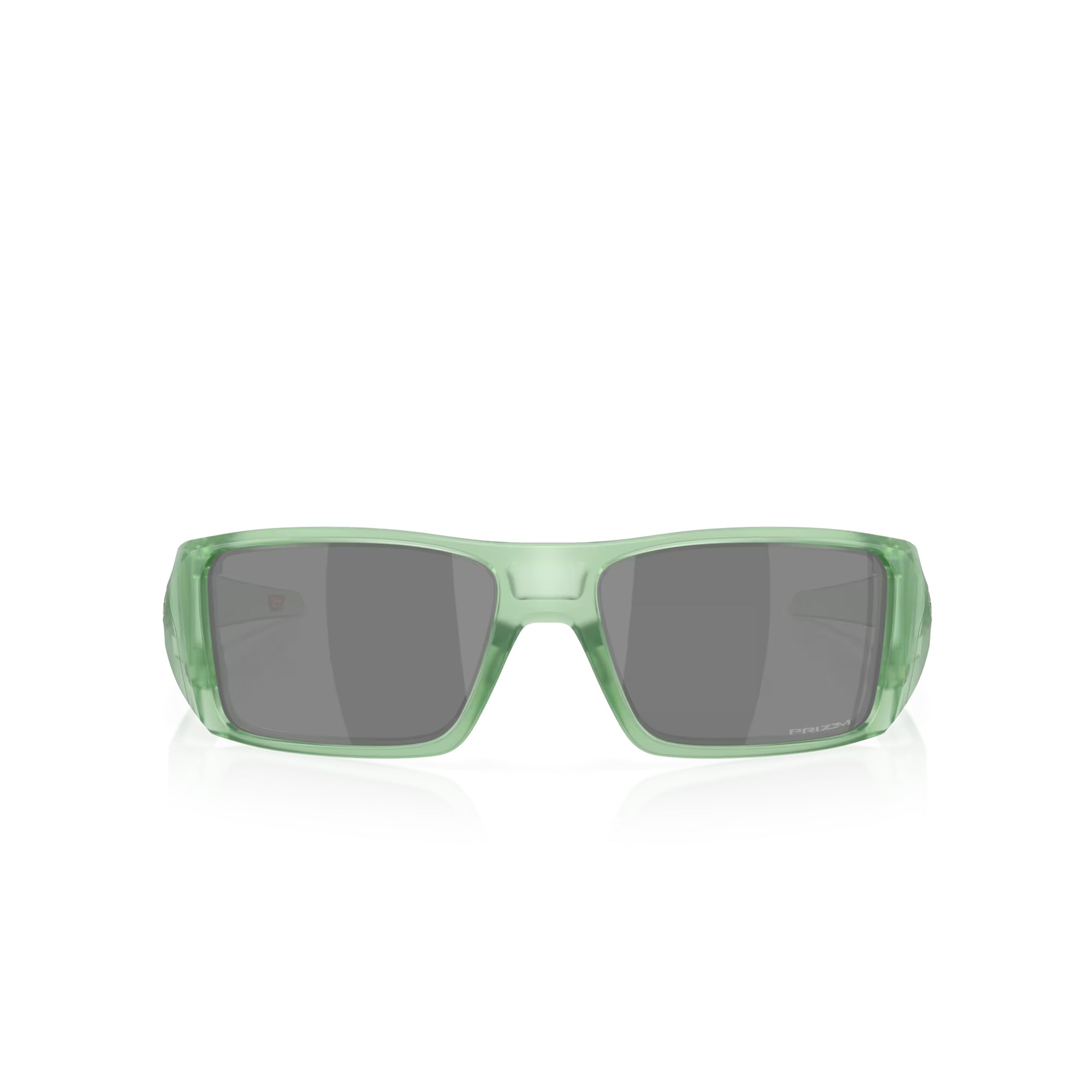 Oakley Heliostat Matte Trans Jade W/ Prizm Black Sunglasses