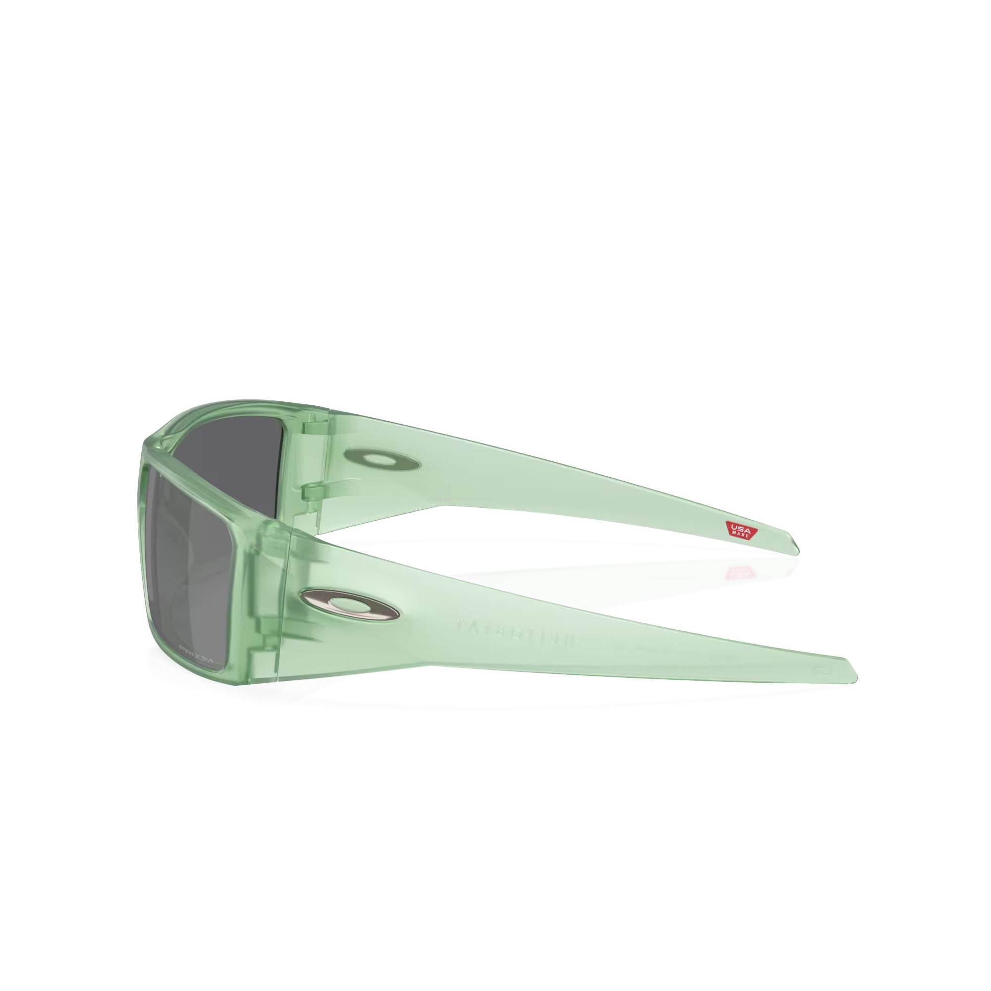 Oakley Heliostat Matte Trans Jade W/ Prizm Black Sunglasses