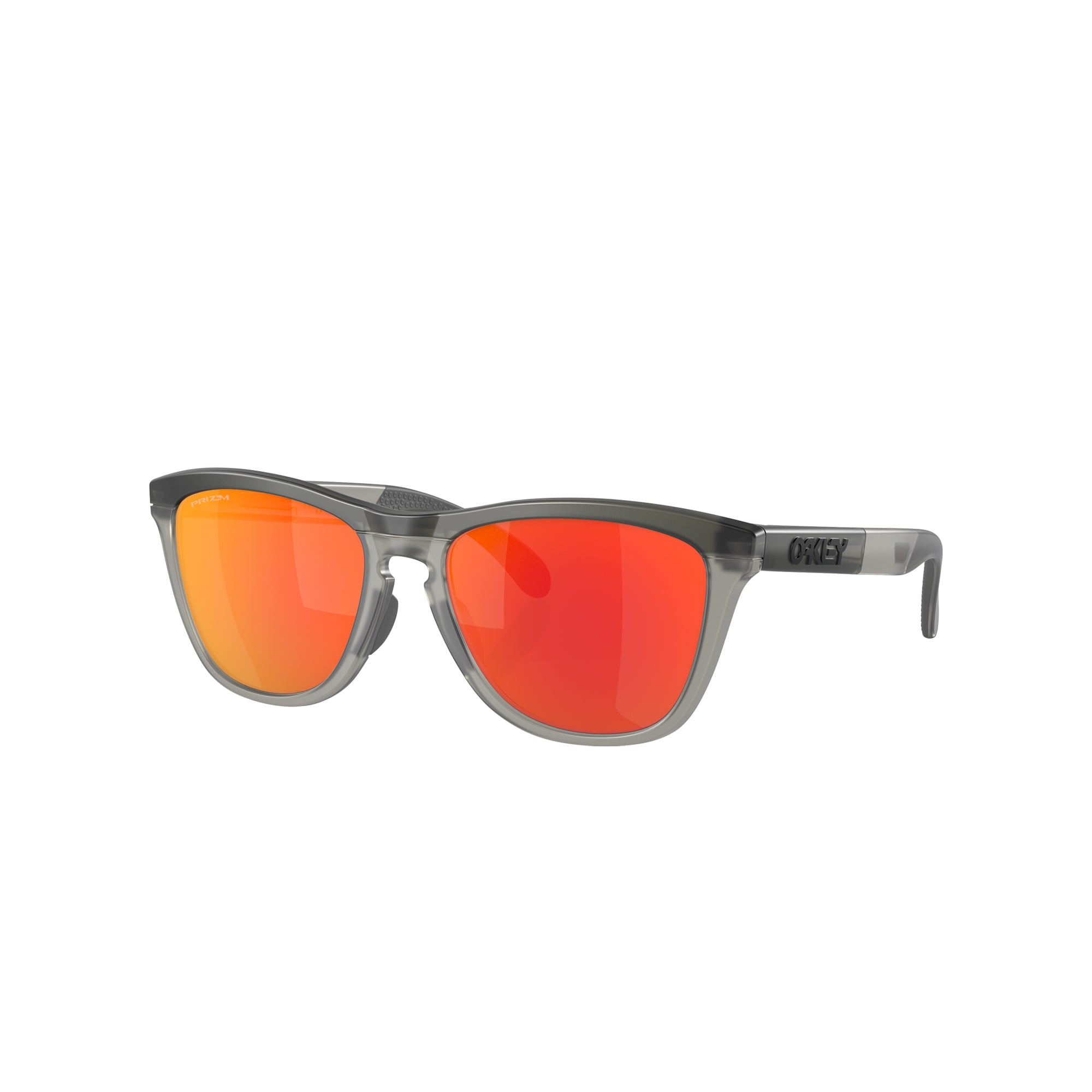 Oakley Frogskins Range Matte Grey Smoke w/ Prizm Ruby Sunglasses