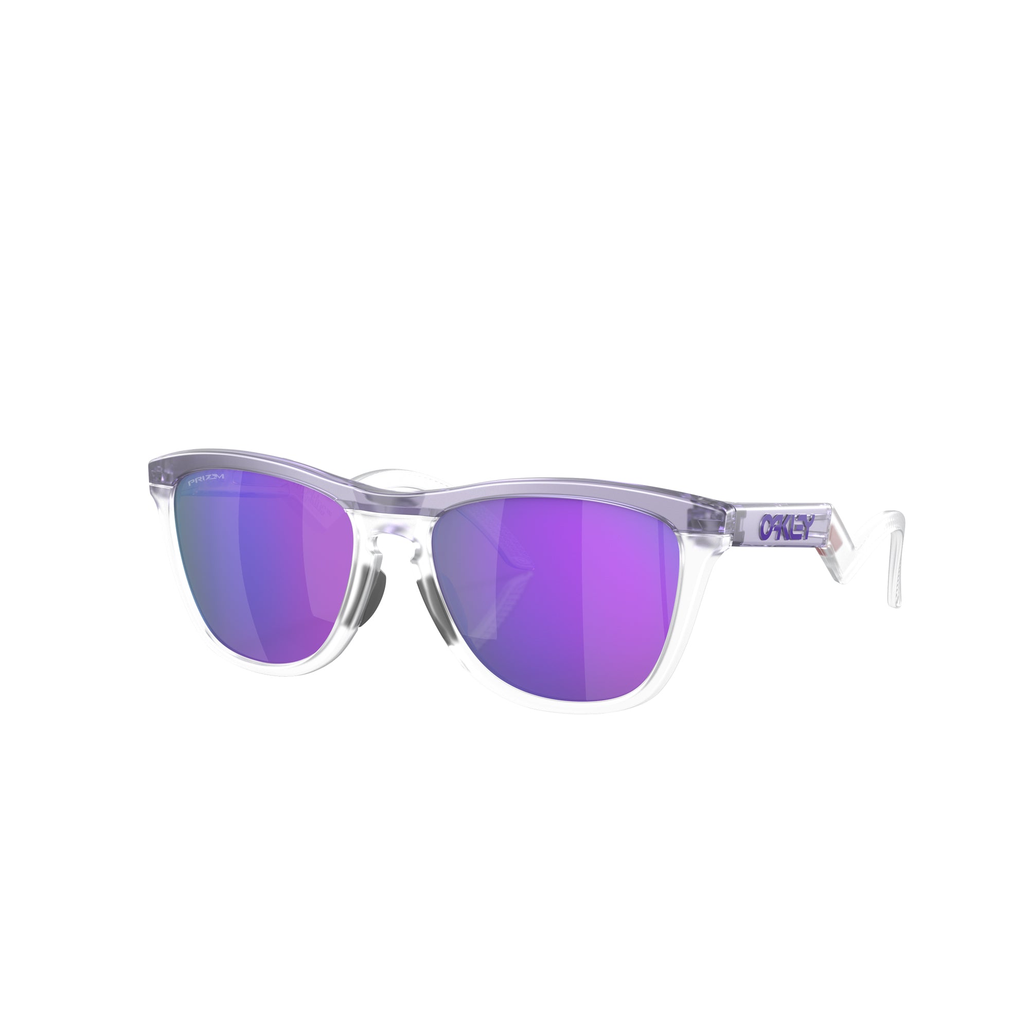 Oakley Frogskin Hybrid Matte Trans Lilac w/ Prizm Violet
