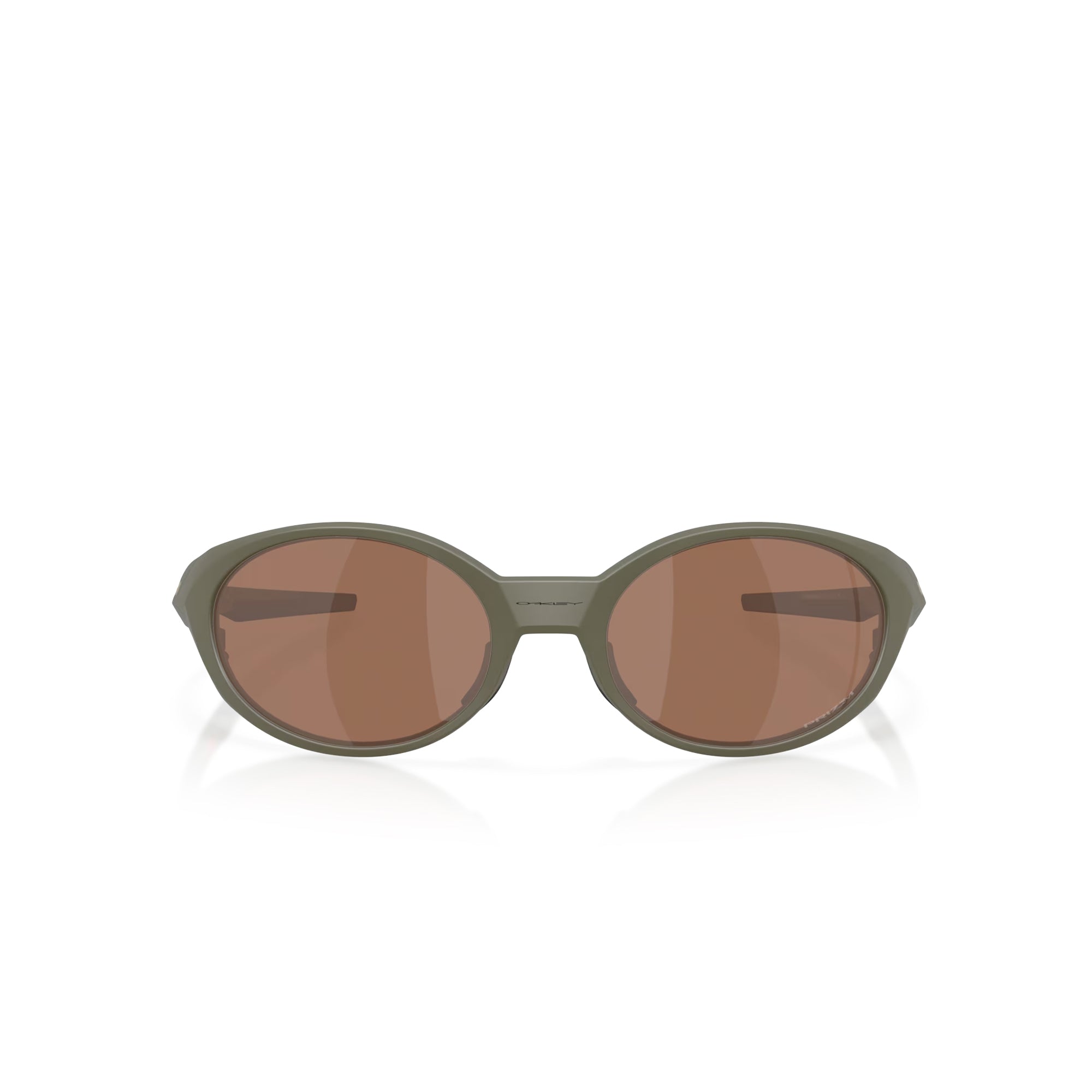 Matte Moss / Prizm Tungsten Sunglasses on a white background