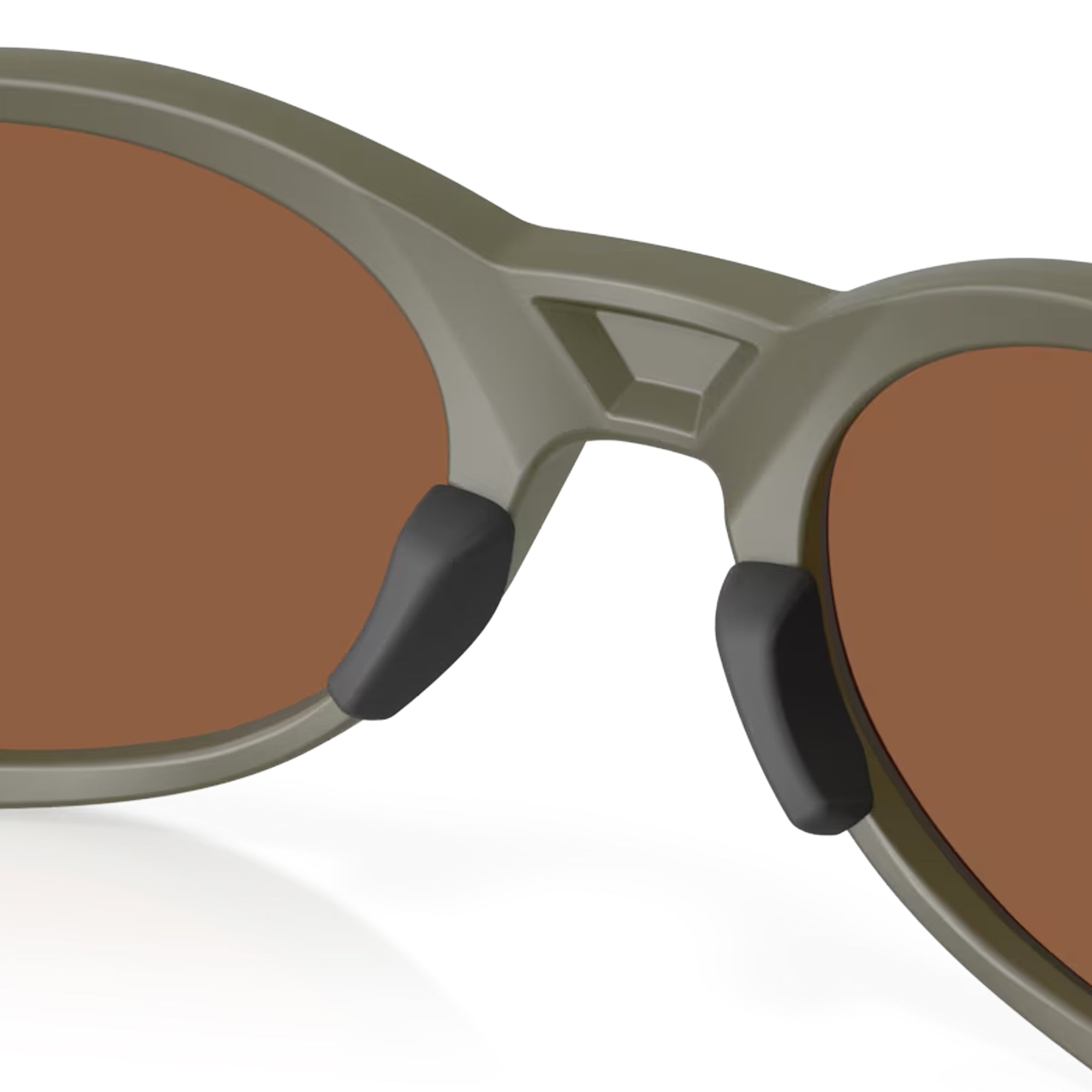 Matte Moss / Prizm Tungsten Sunglasses on a white background
