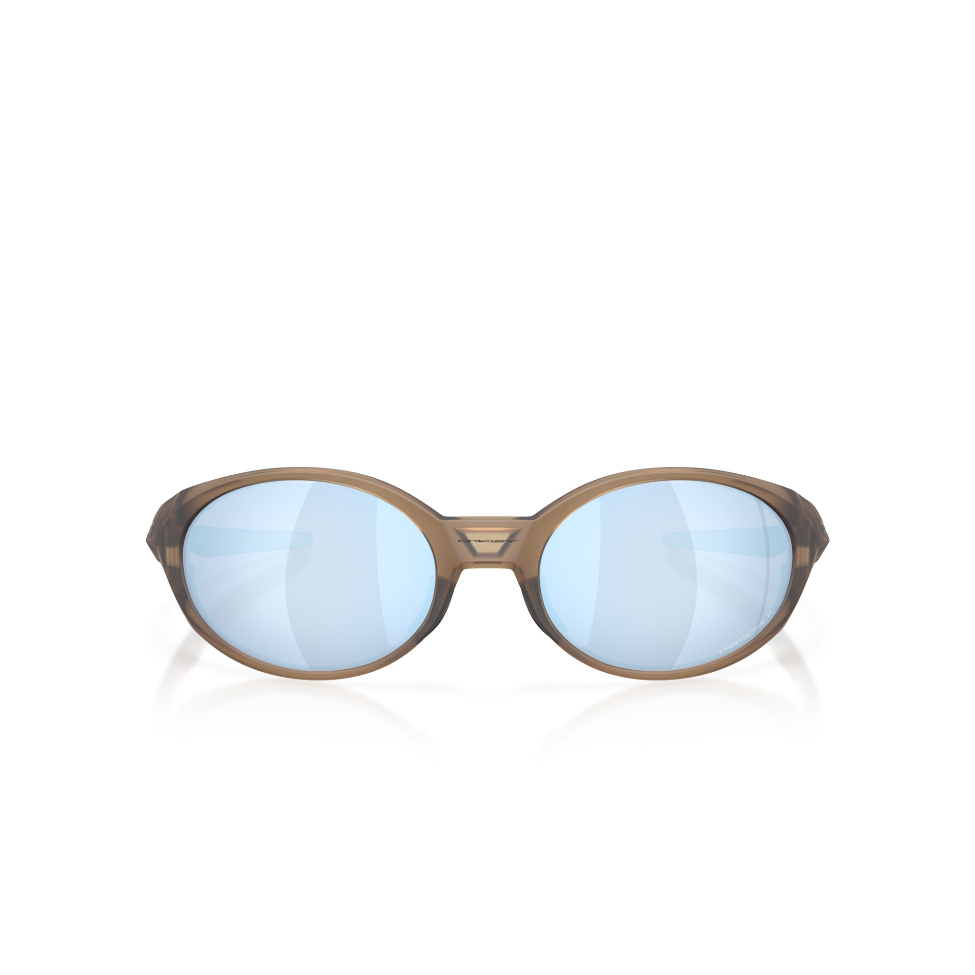 Matte Brown Smoke/ Prizm Deep Water Polarized Sunglasses on a white background