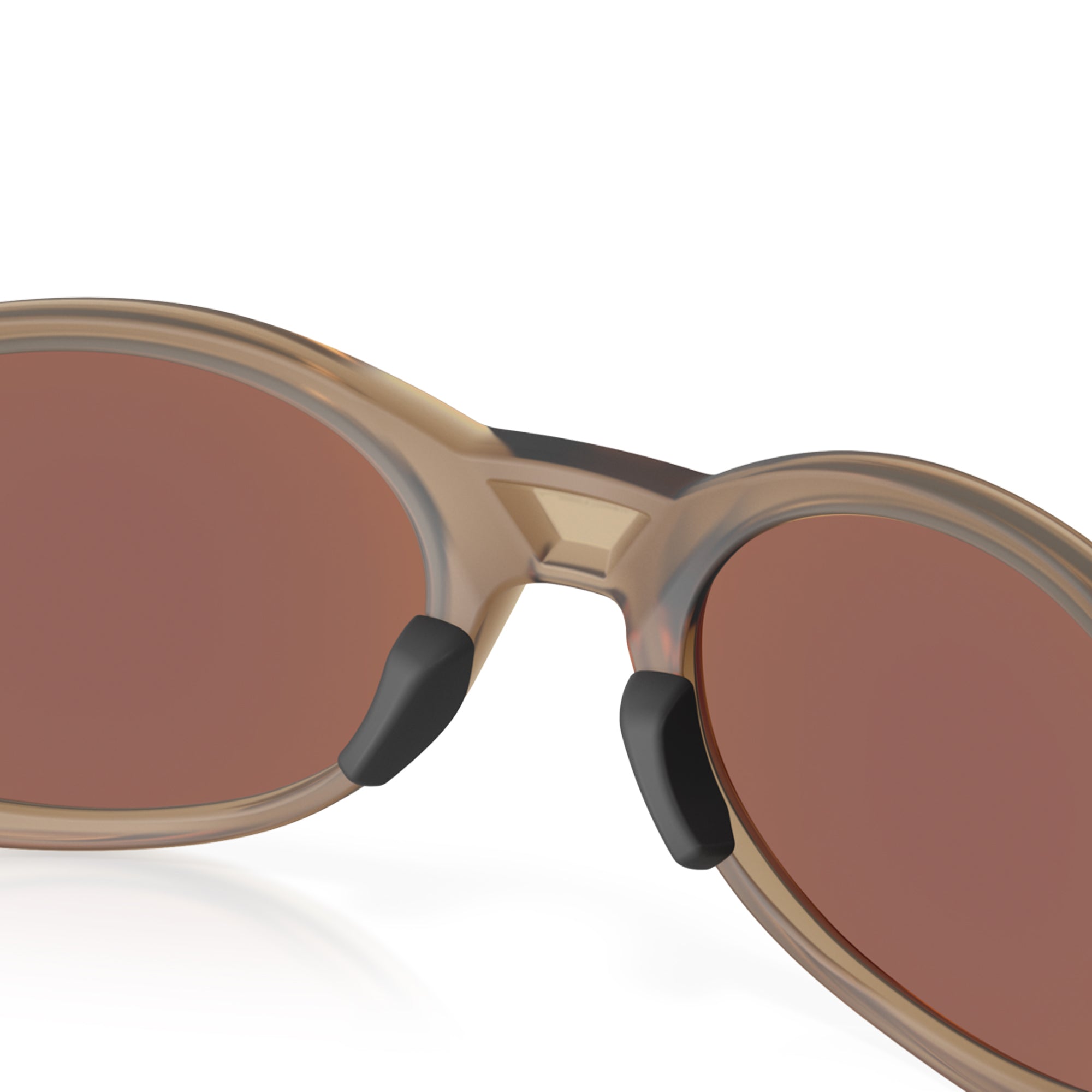 Matte Brown Smoke/ Prizm Deep Water Polarized Sunglasses on a white background