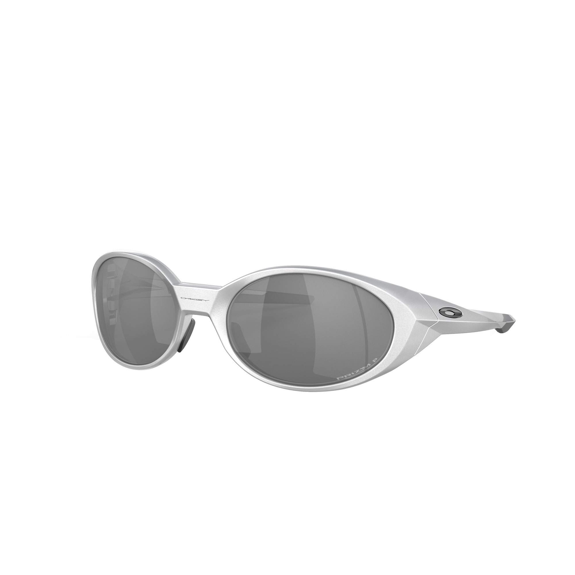 Oakley Eyejacket Redux Silver w/ Prizm Black Polarized Sunglasses