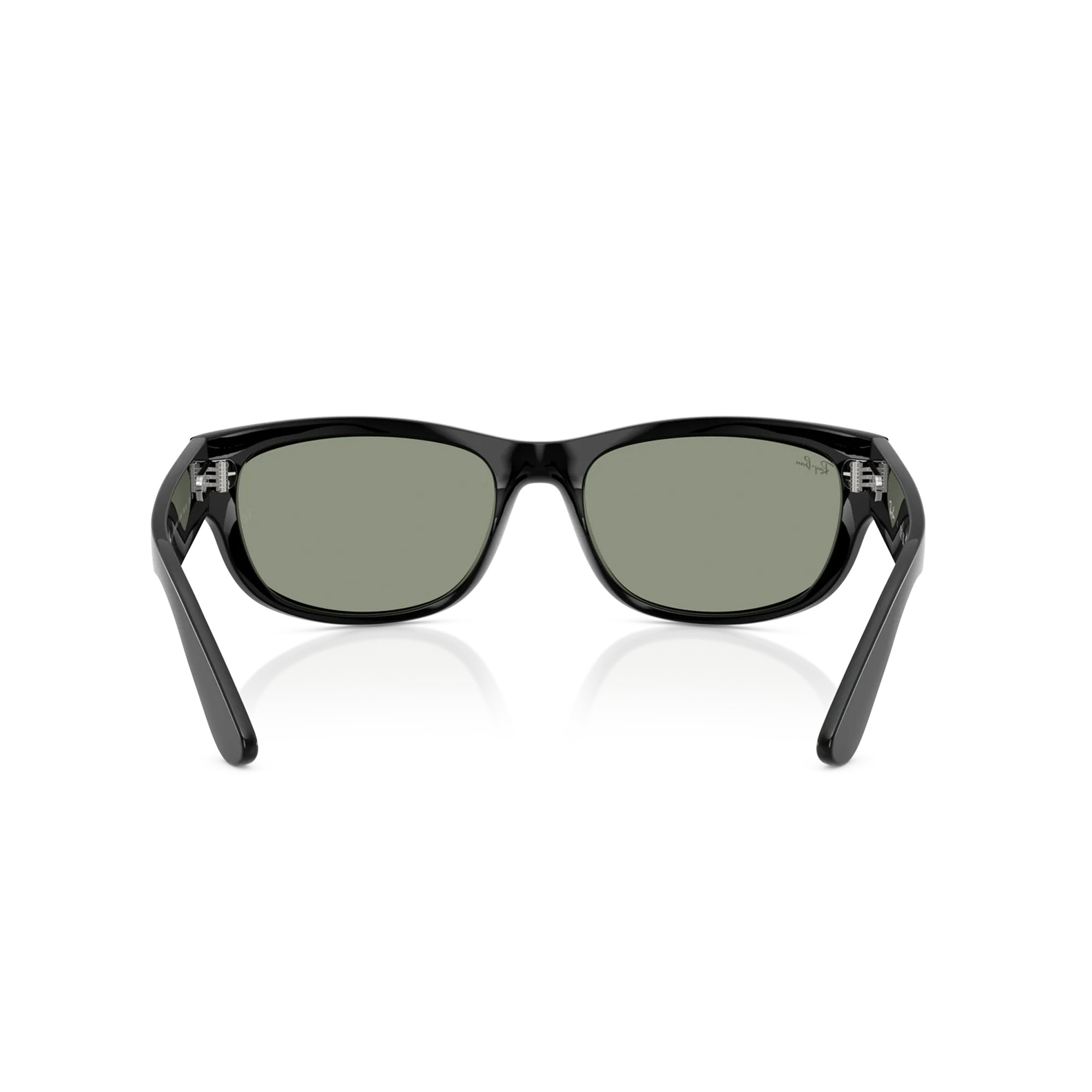 Ray-Ban Mega Balorama Black W/ Green Mirror Silver Sunglasses