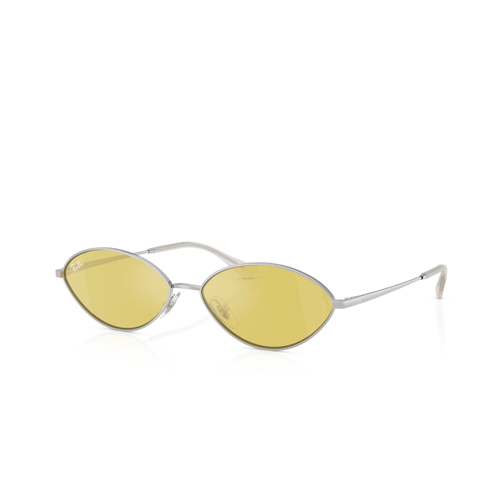 RAY-BAN Kai Silver W/ Yellow Mirror Flash Gold Sunglasses