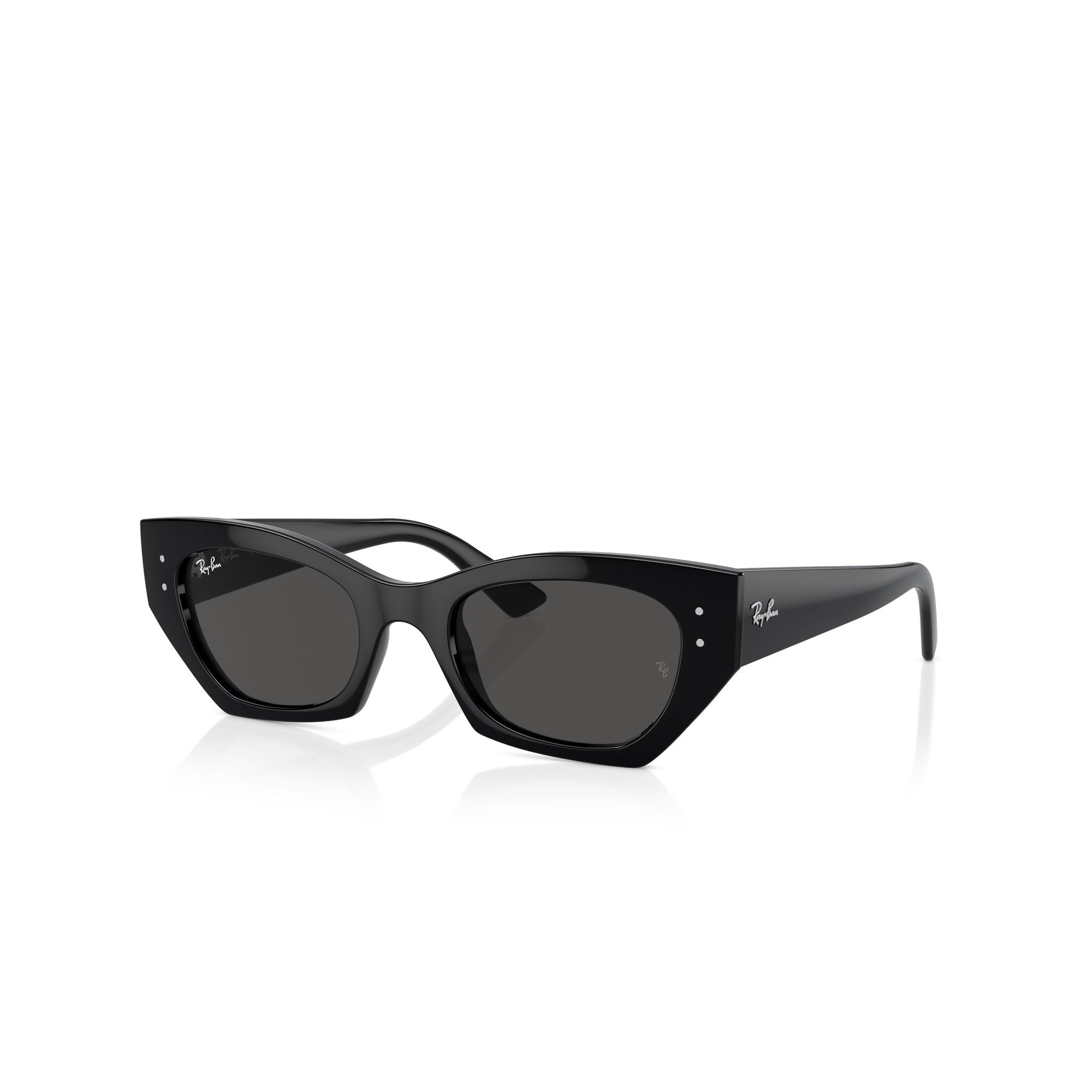 Ray-Ban Zena Black W/ Dark Grey Sunglasses