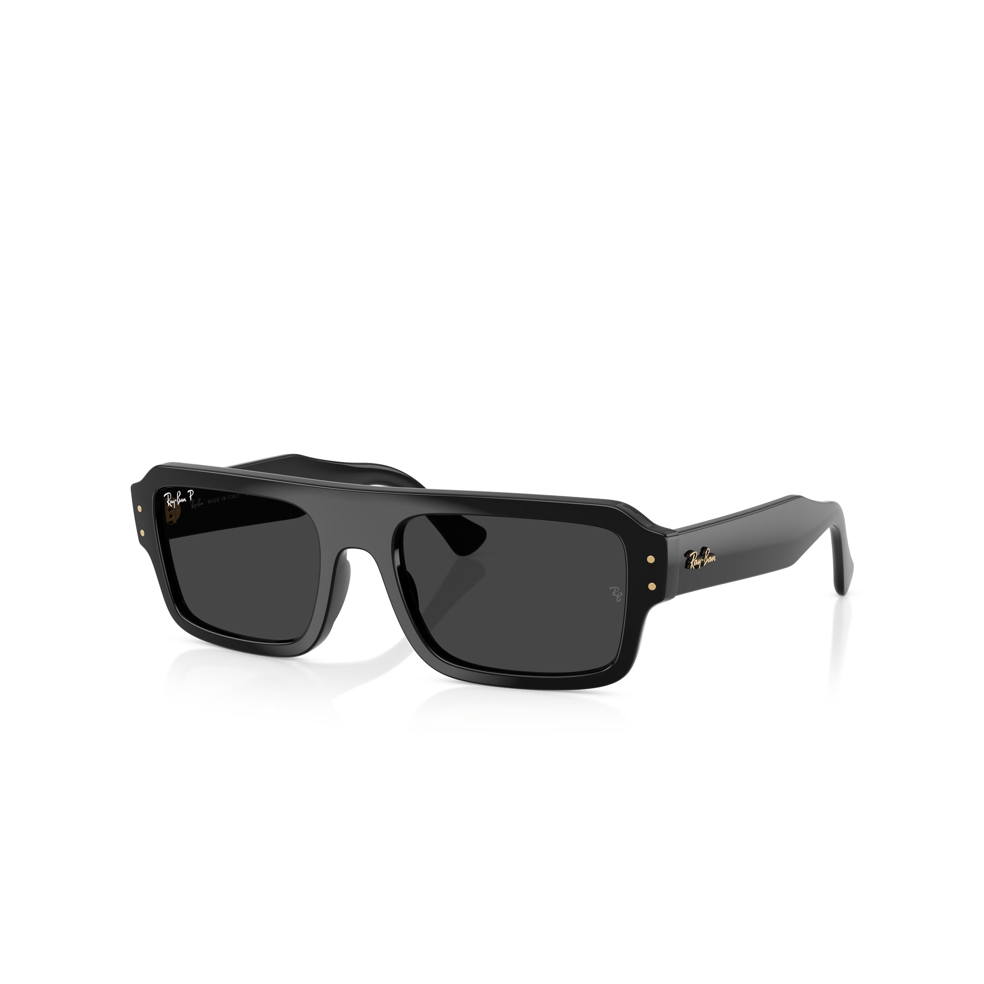 RAY-BAN Flacko Black W/ Polar Black Sunglasses