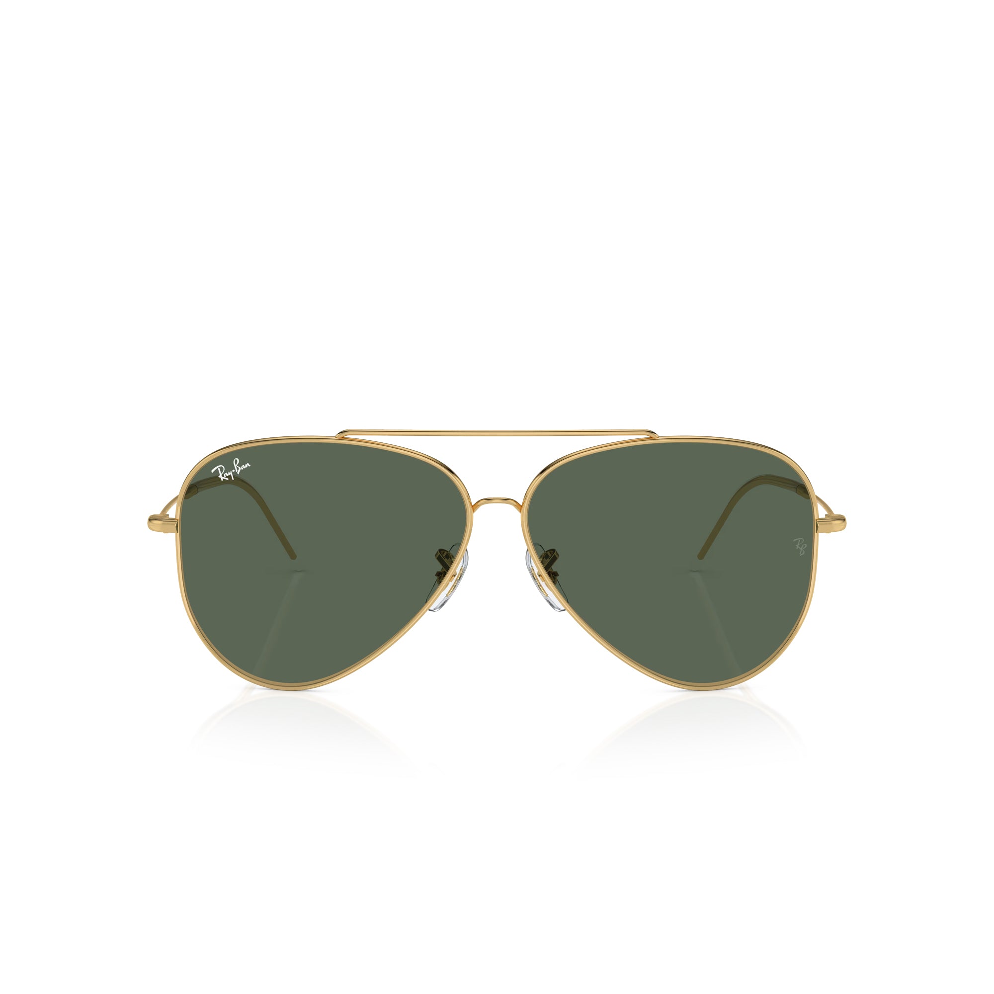 Ray-Ban Aviator Reverse Arista W/ Dark Green Sunglasses