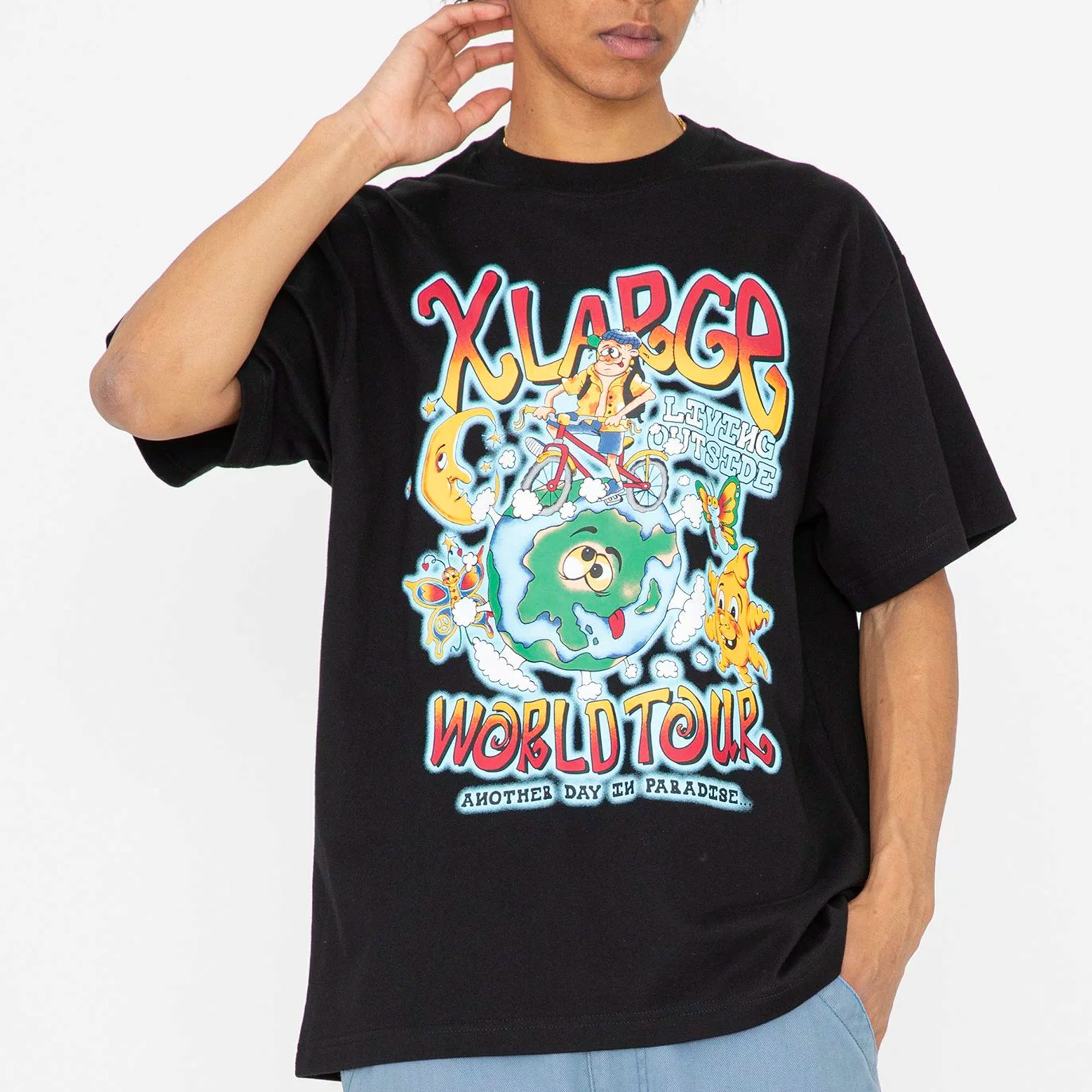 X-Large Mens World Tour SS Tee