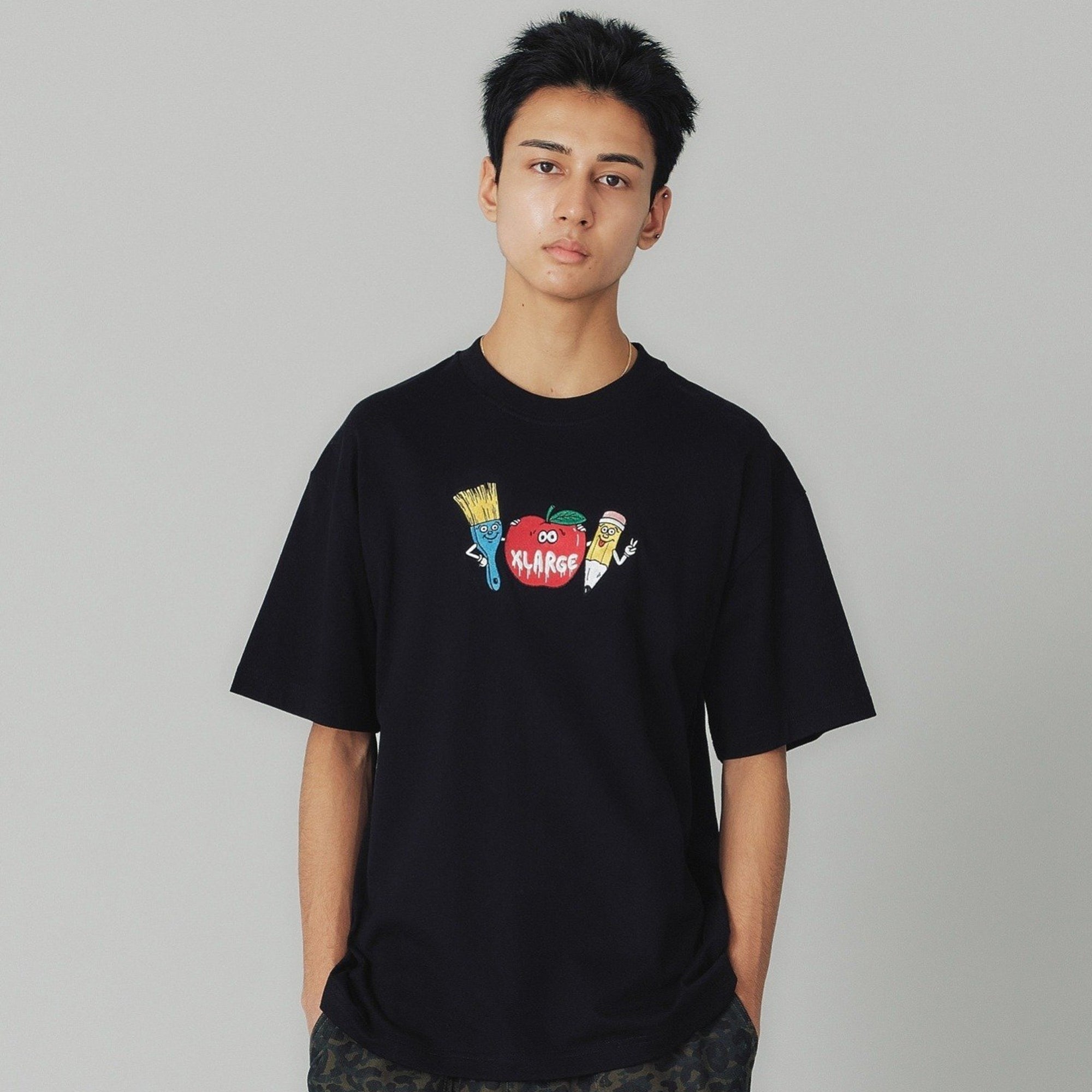 X-Large Mens Paint Logo SS Tee