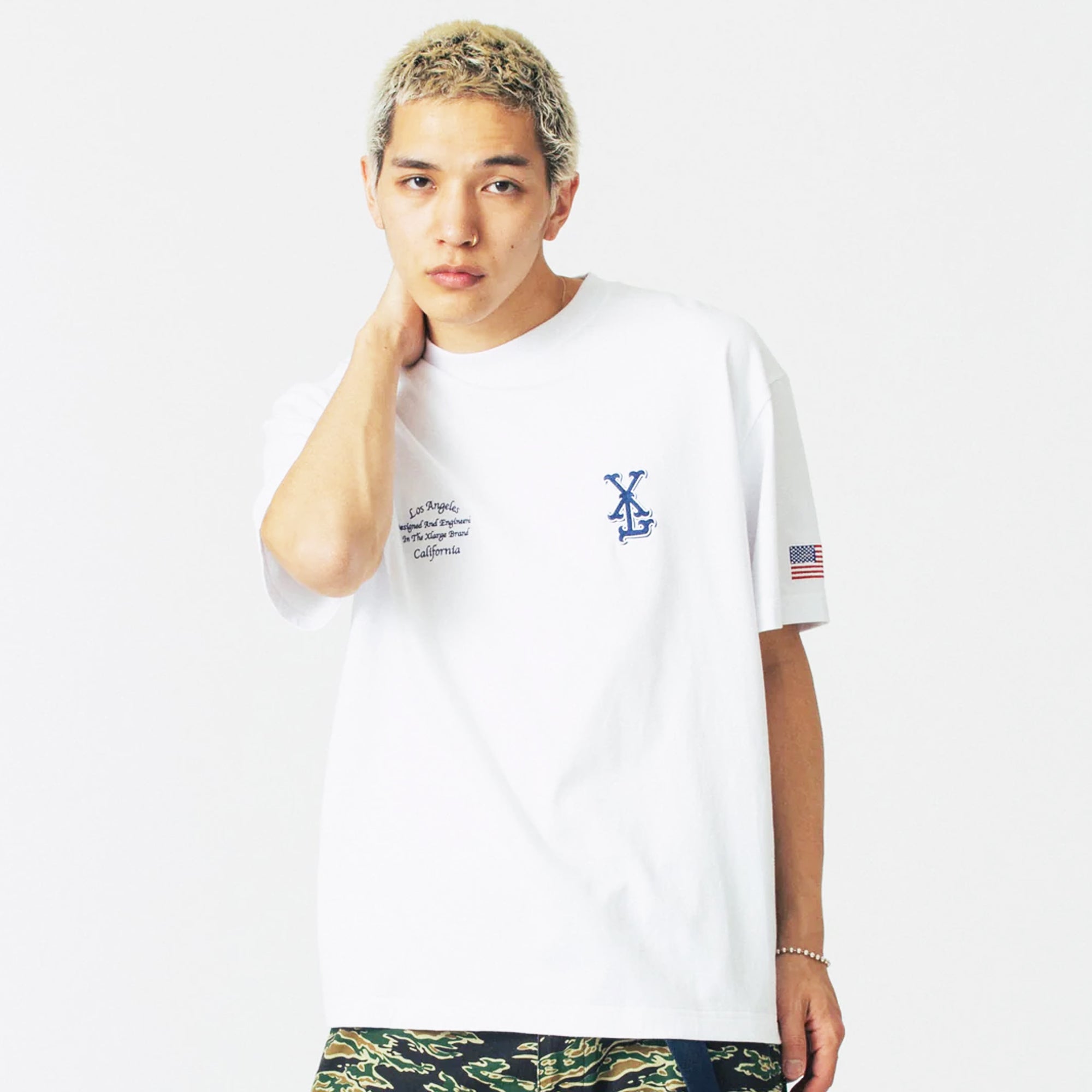 X-Large Mens LA Varsity Tee