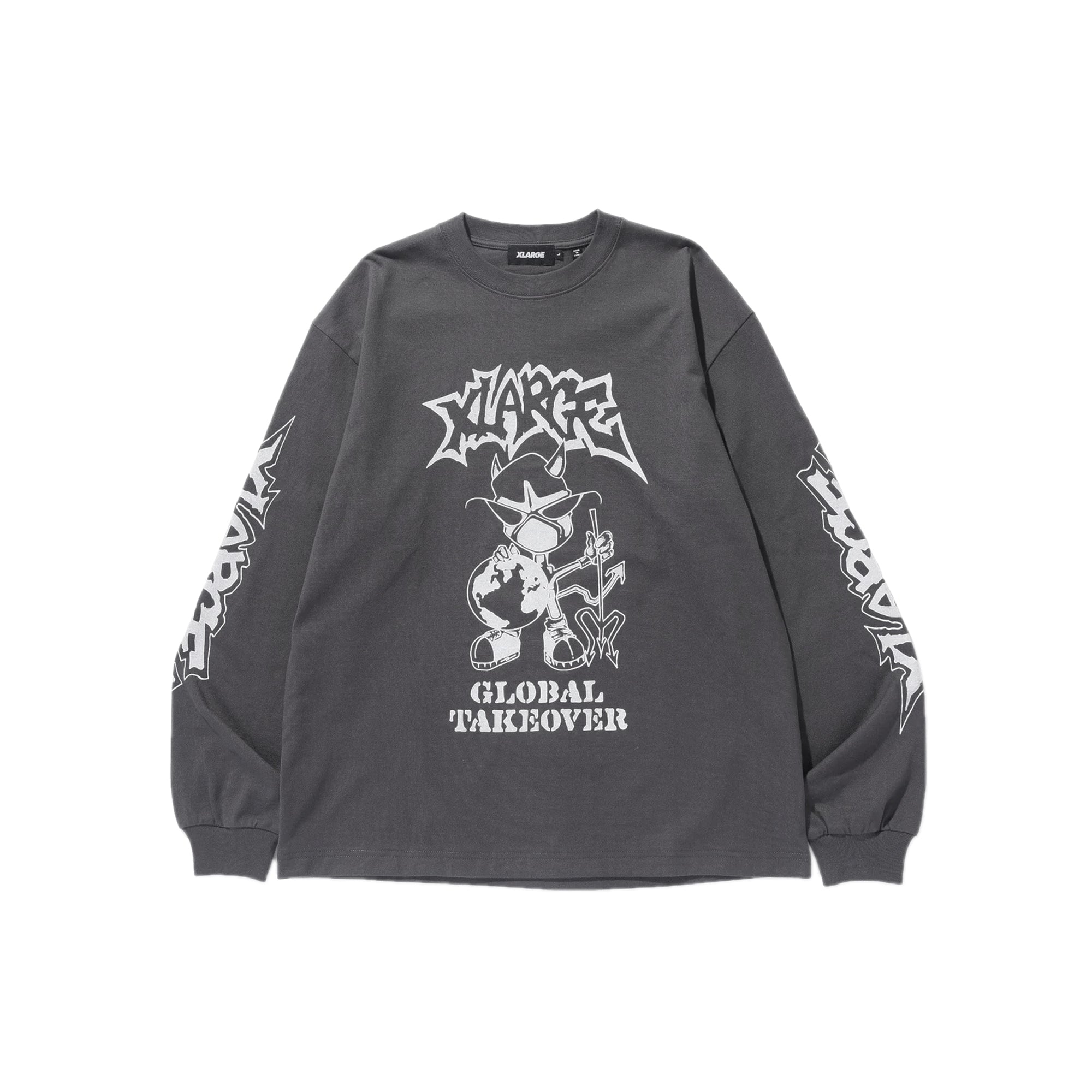 X-Large Mens Global Takeover L/S Tee