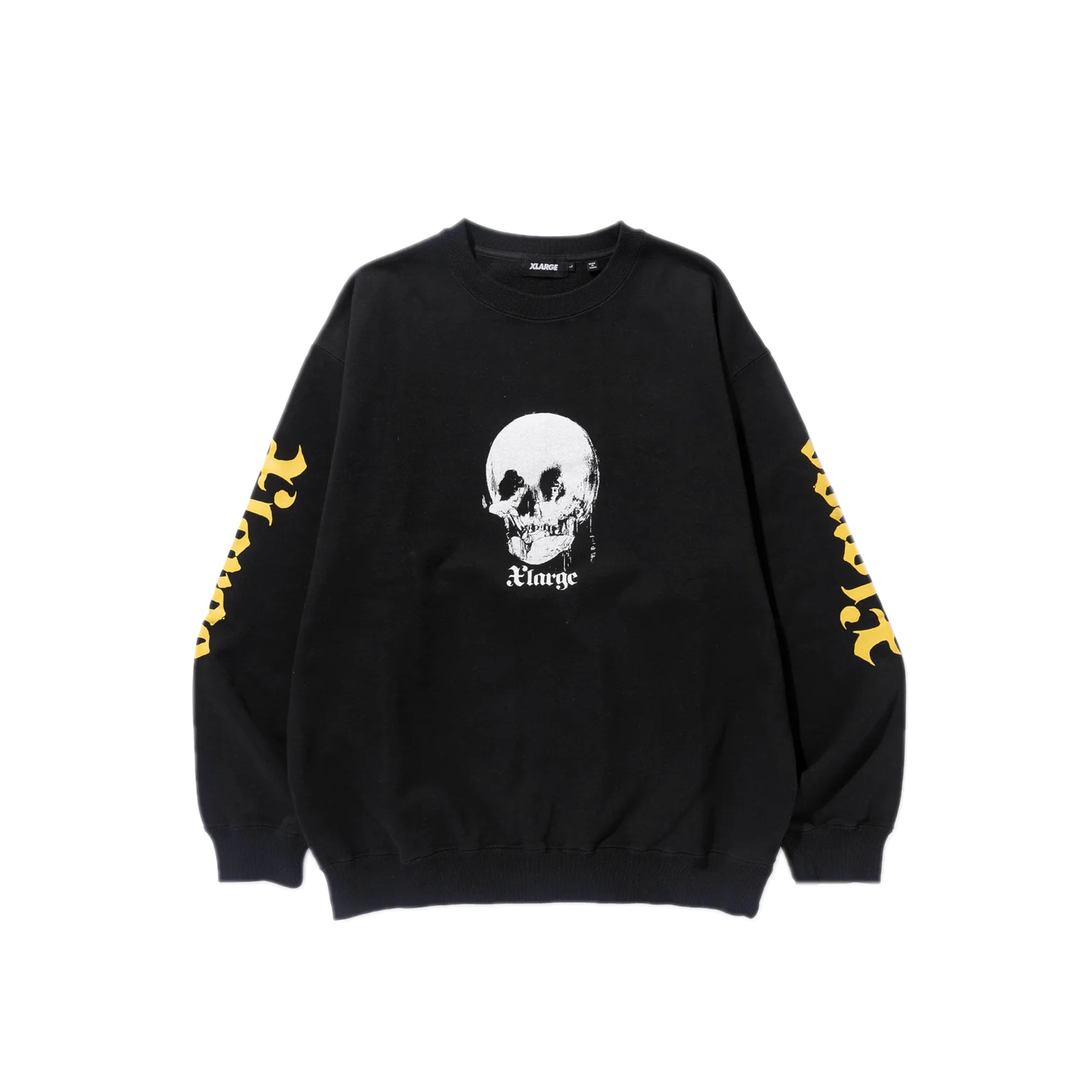 X-Large Mens Skull Lady Crewneck Sweatshirt