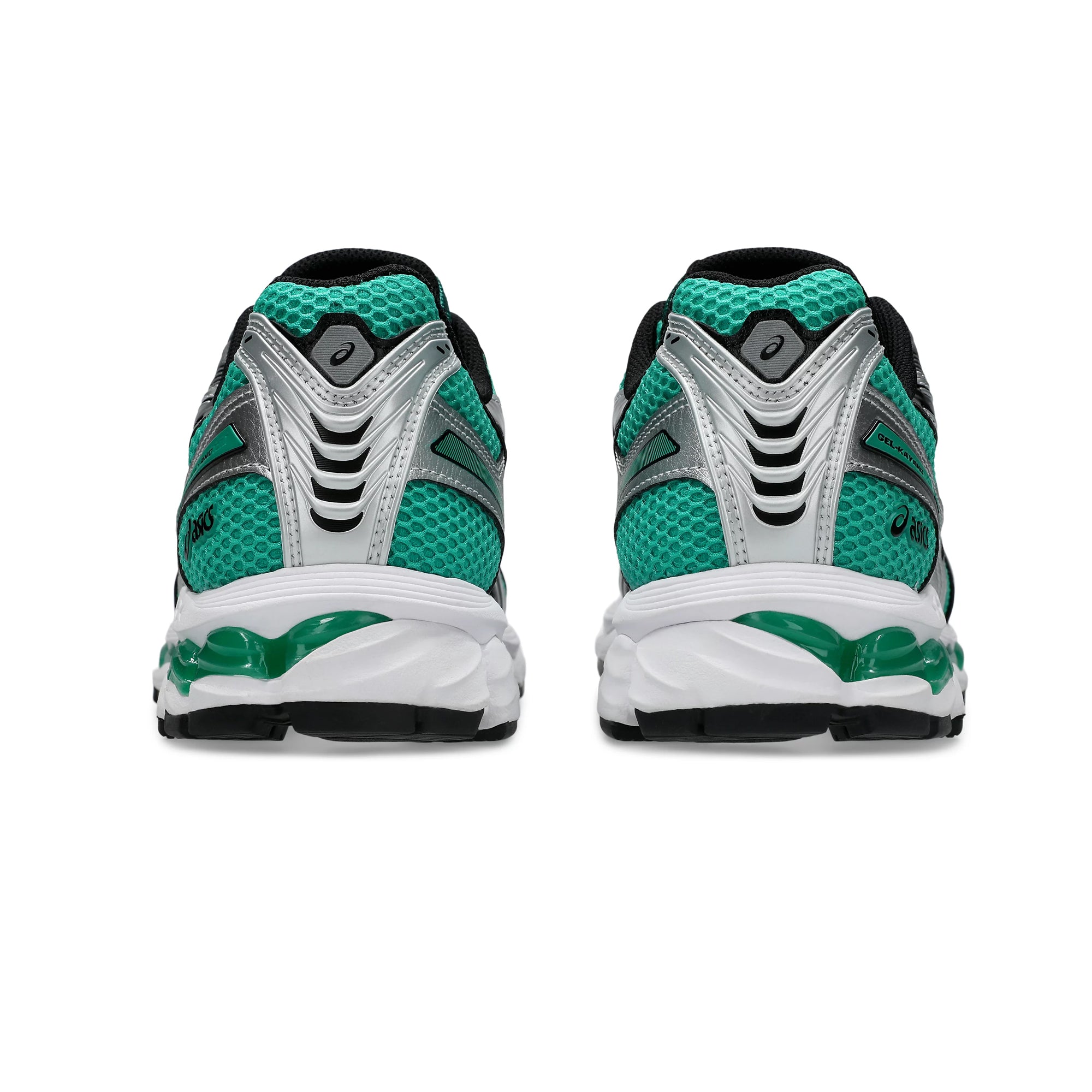 Edamame Green/Black silver and white  Sneakers on a white background