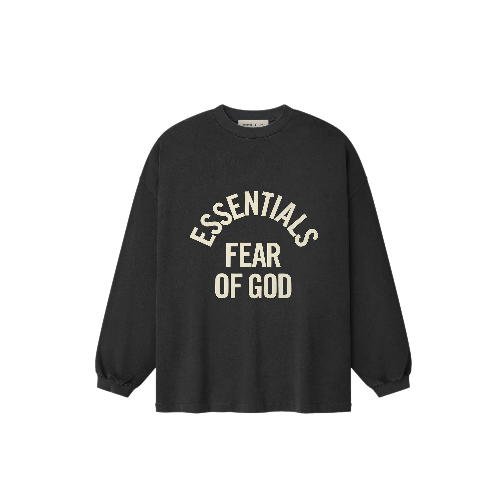Faded Black and tan T-Shirt on a white background