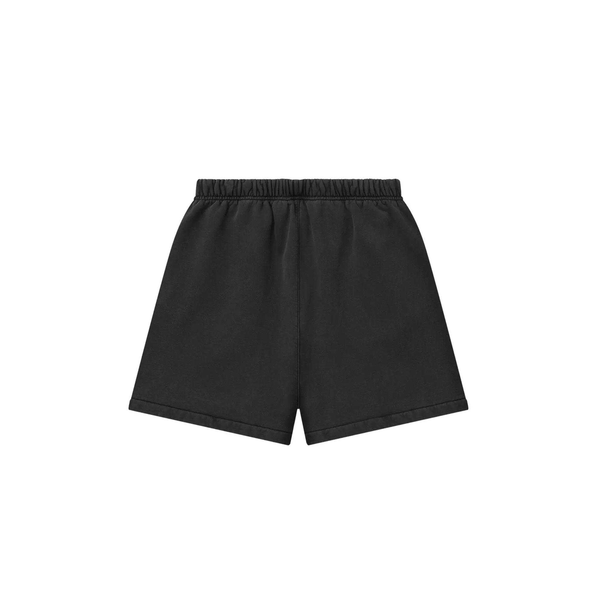 Faded Black Shorts on a white background