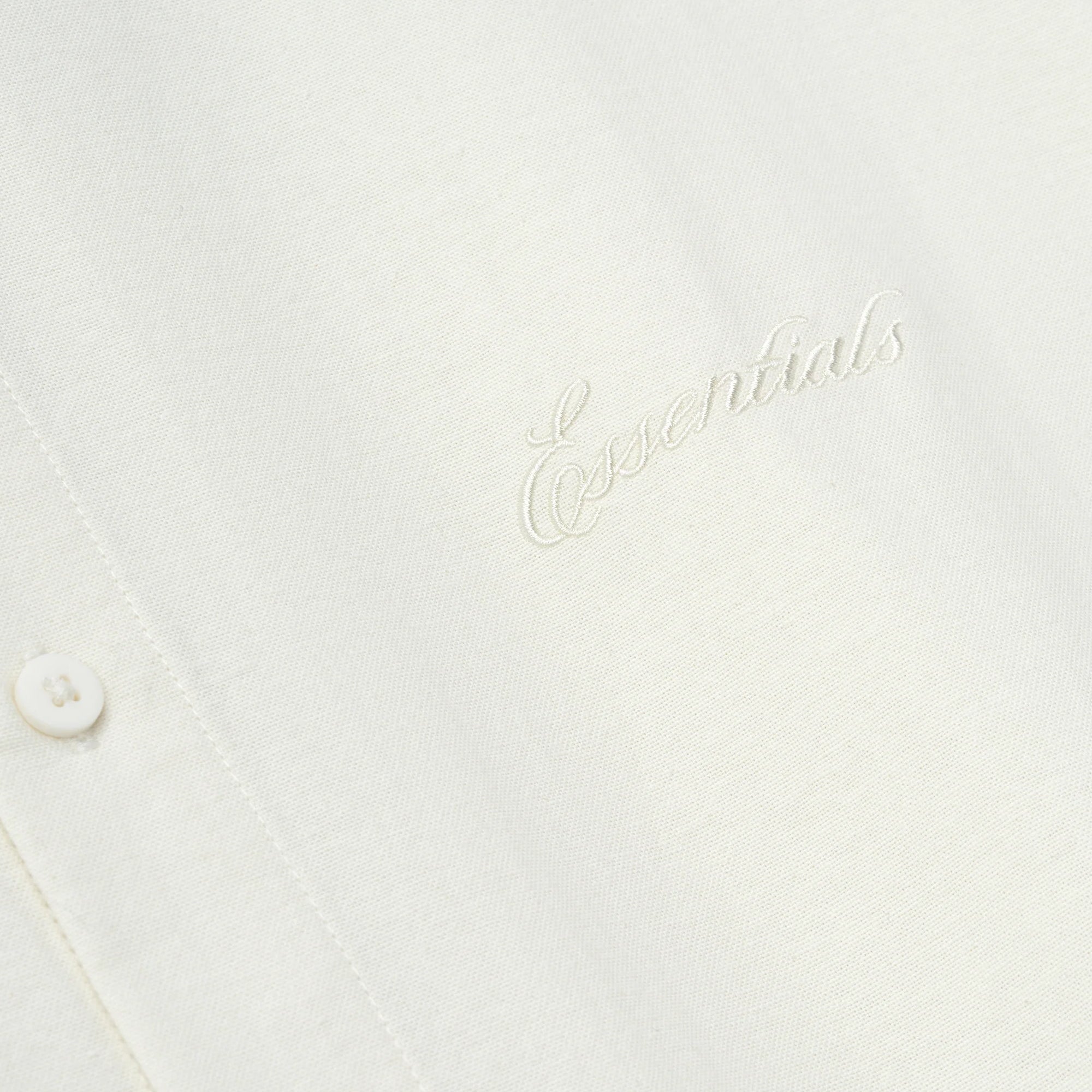 Fear of God ESSENTIALS Mens Signature Button Up Shirt