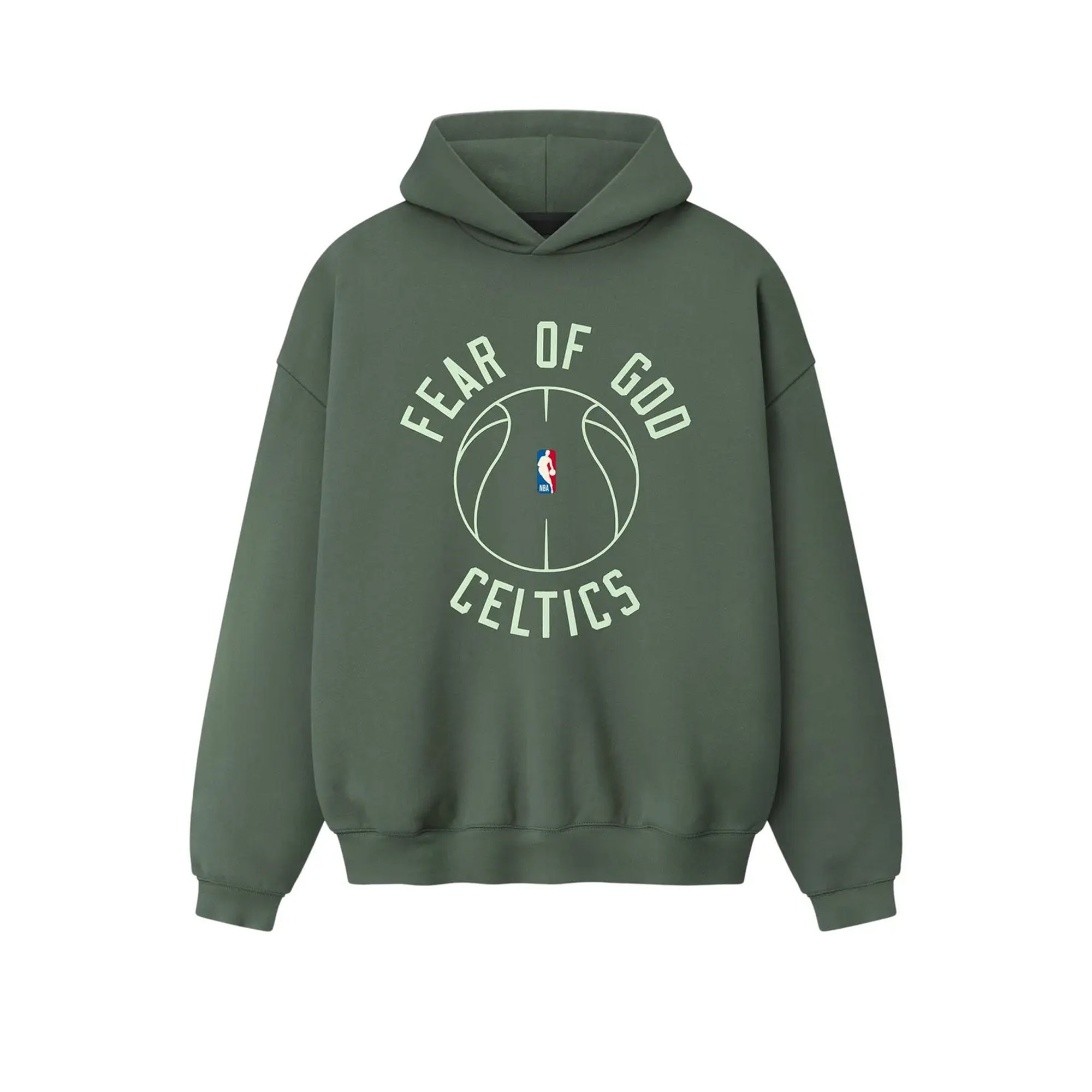 Fear of God ESSENTIALS x Celtics x Barkley Hendricks Mens 90's Hoodies