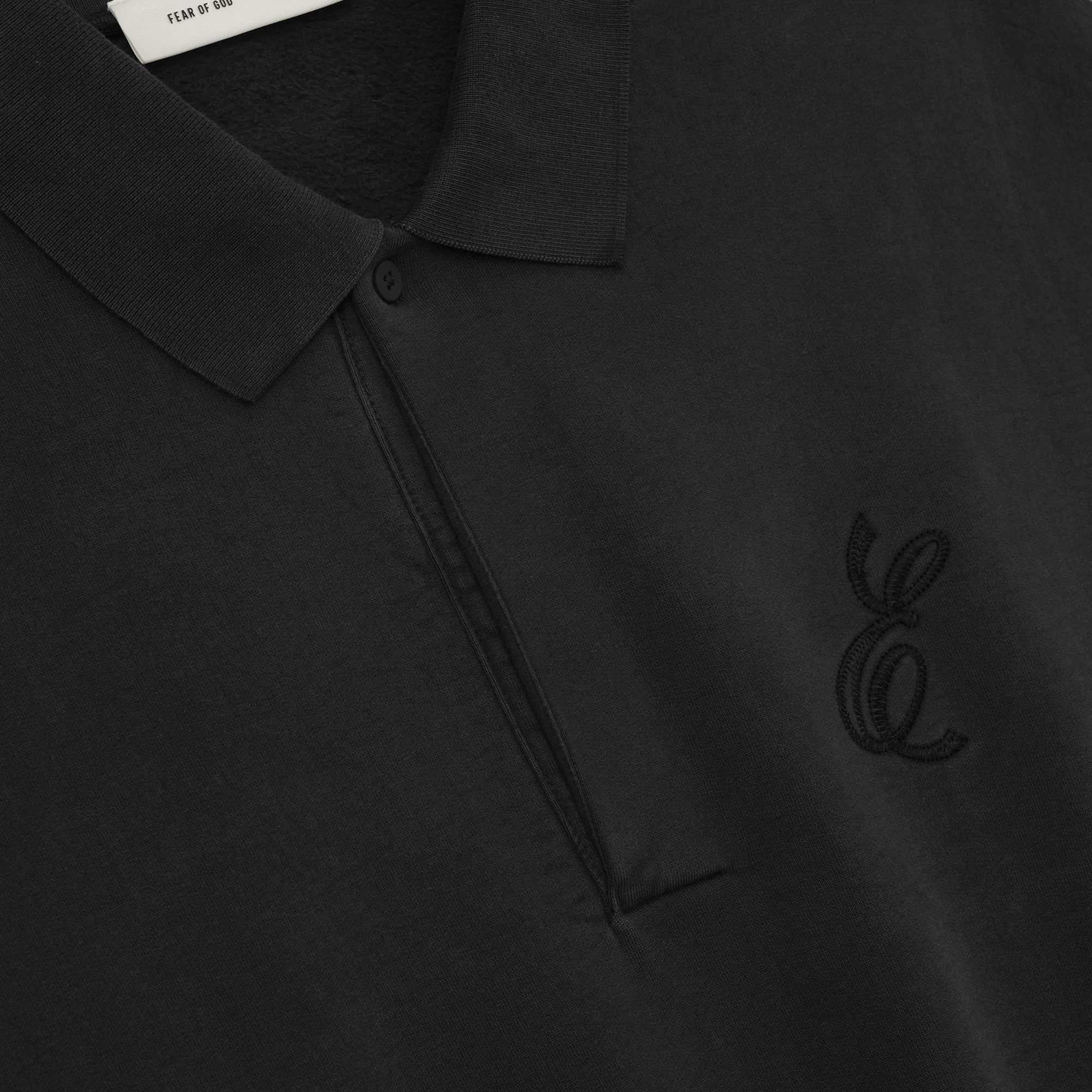 Fear of God ESSENTIALS Mens Classic Polo Sweatshirt