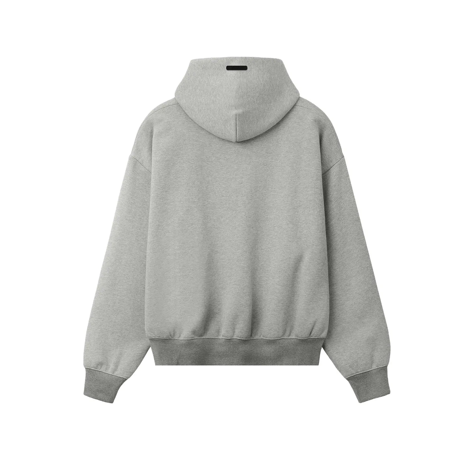 Concrete Heather Hoodie on a white background