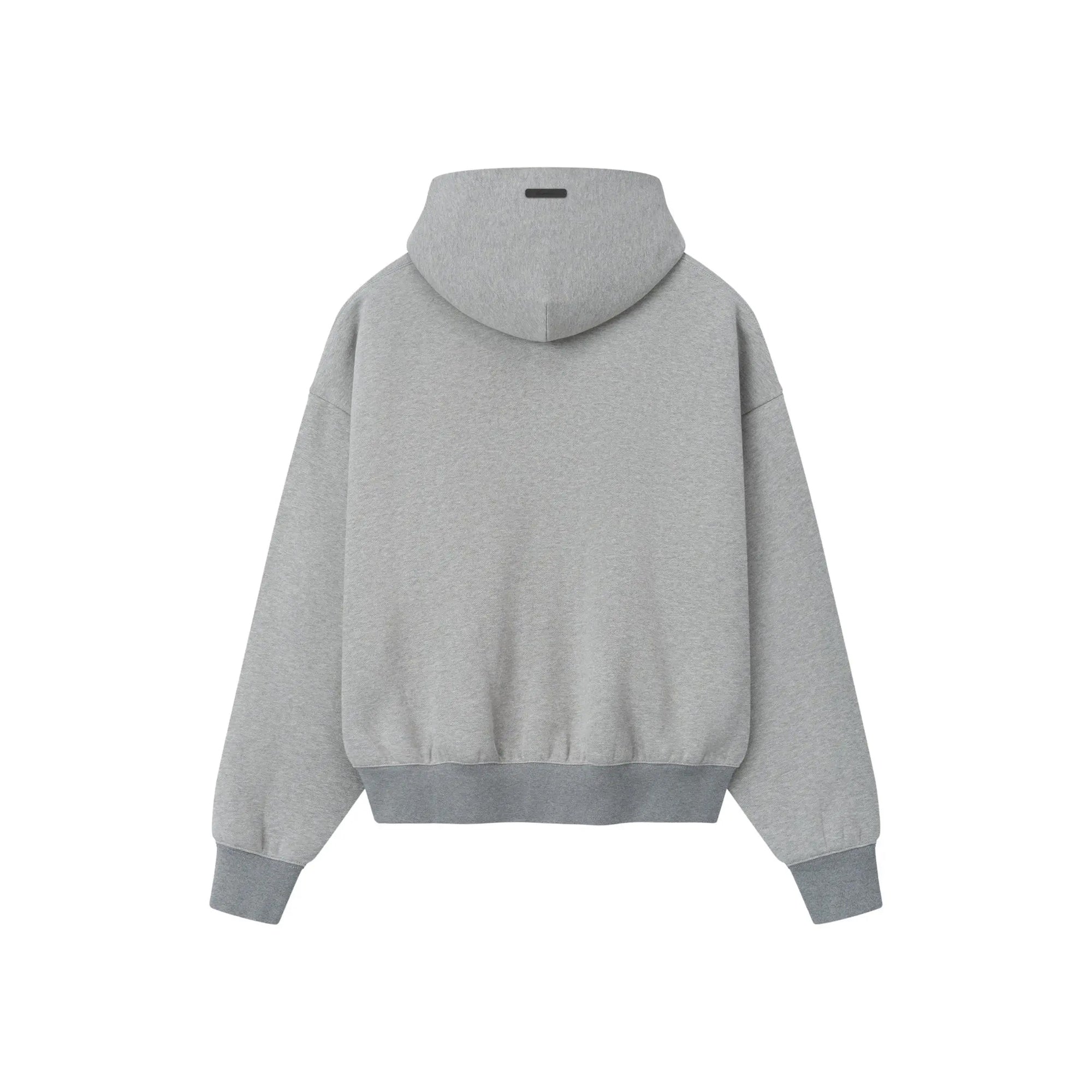 Concrete Heather Hoodie on a white background