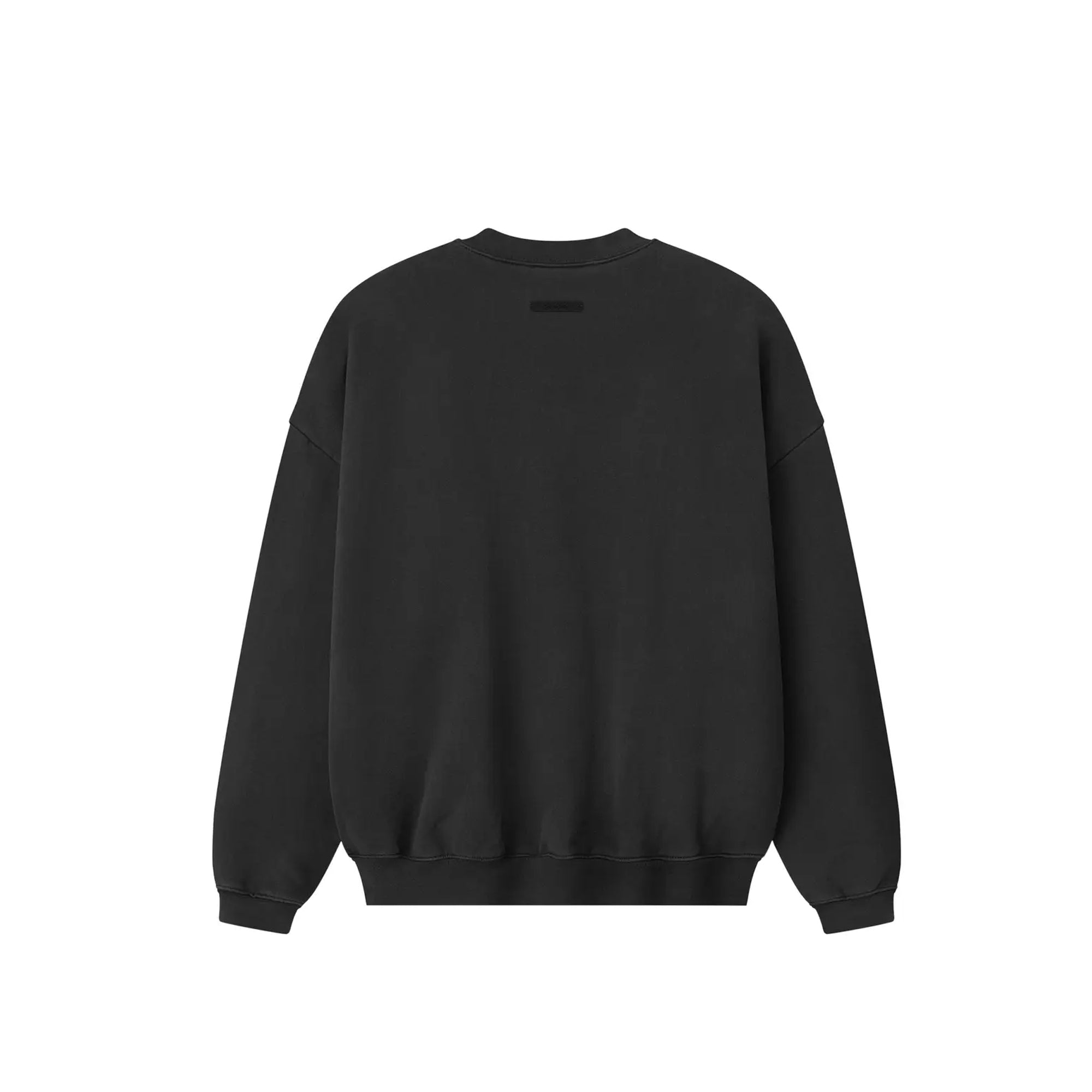 Faded Black and yellow Sweatshirt on a white background