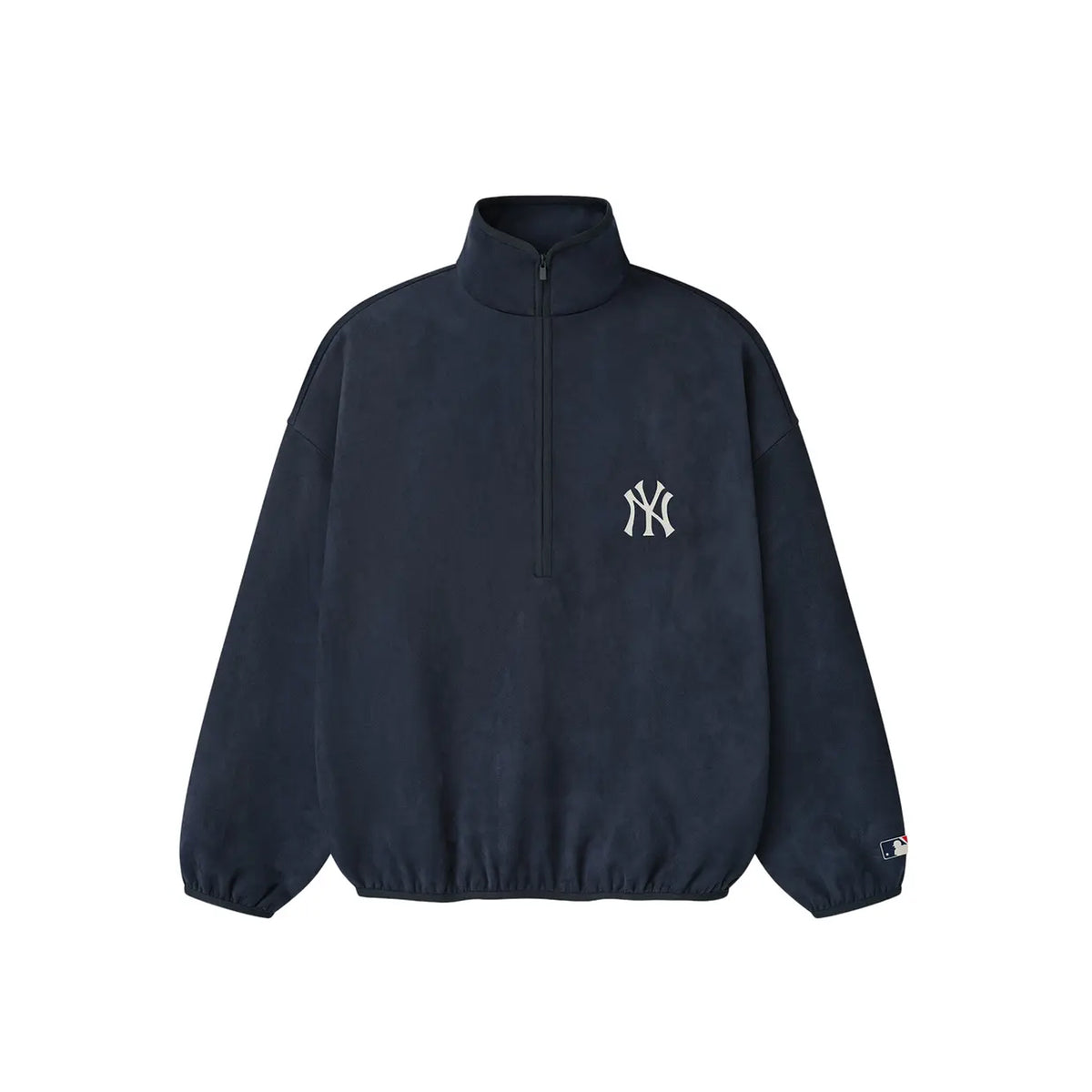 Fear of God ESSENTIALS x MLB Mens Yankees Modern Half Zip Hoodies