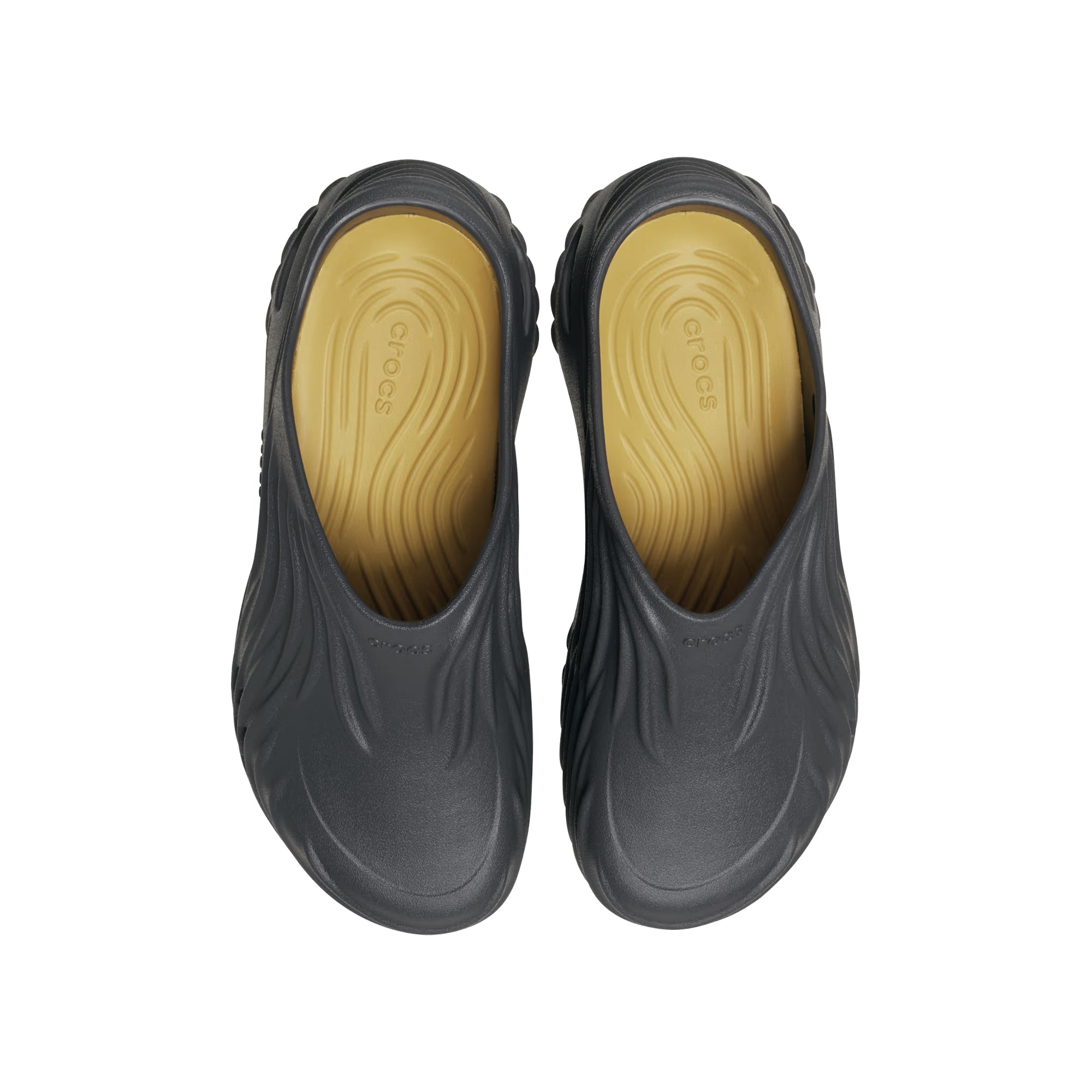 Crocs Mens Echo Wave "Black Sand" Clogs