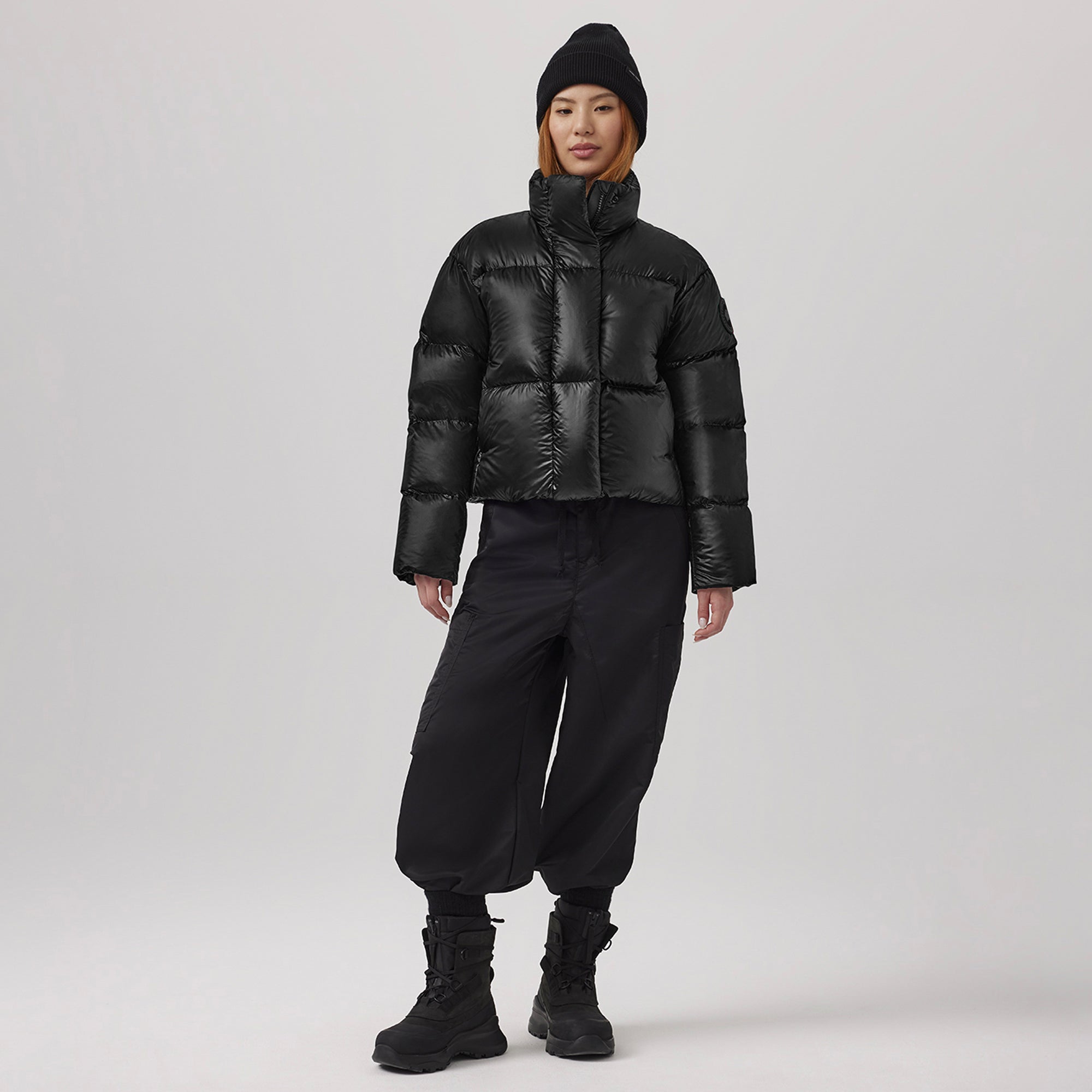 Canada Goose Womens Cypress Cropped Puffer Jacket