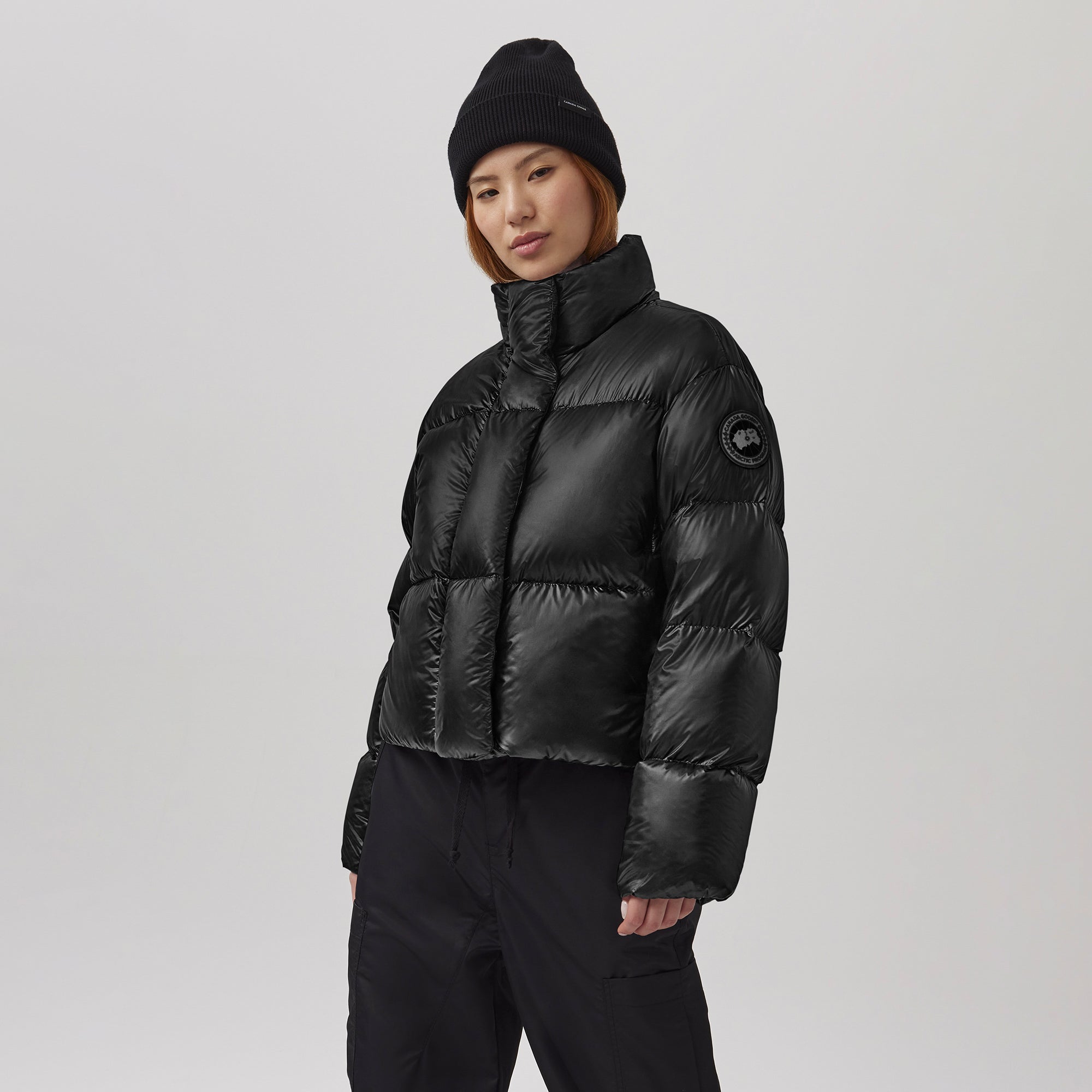 Canada Goose Womens Cypress Cropped Puffer Jacket