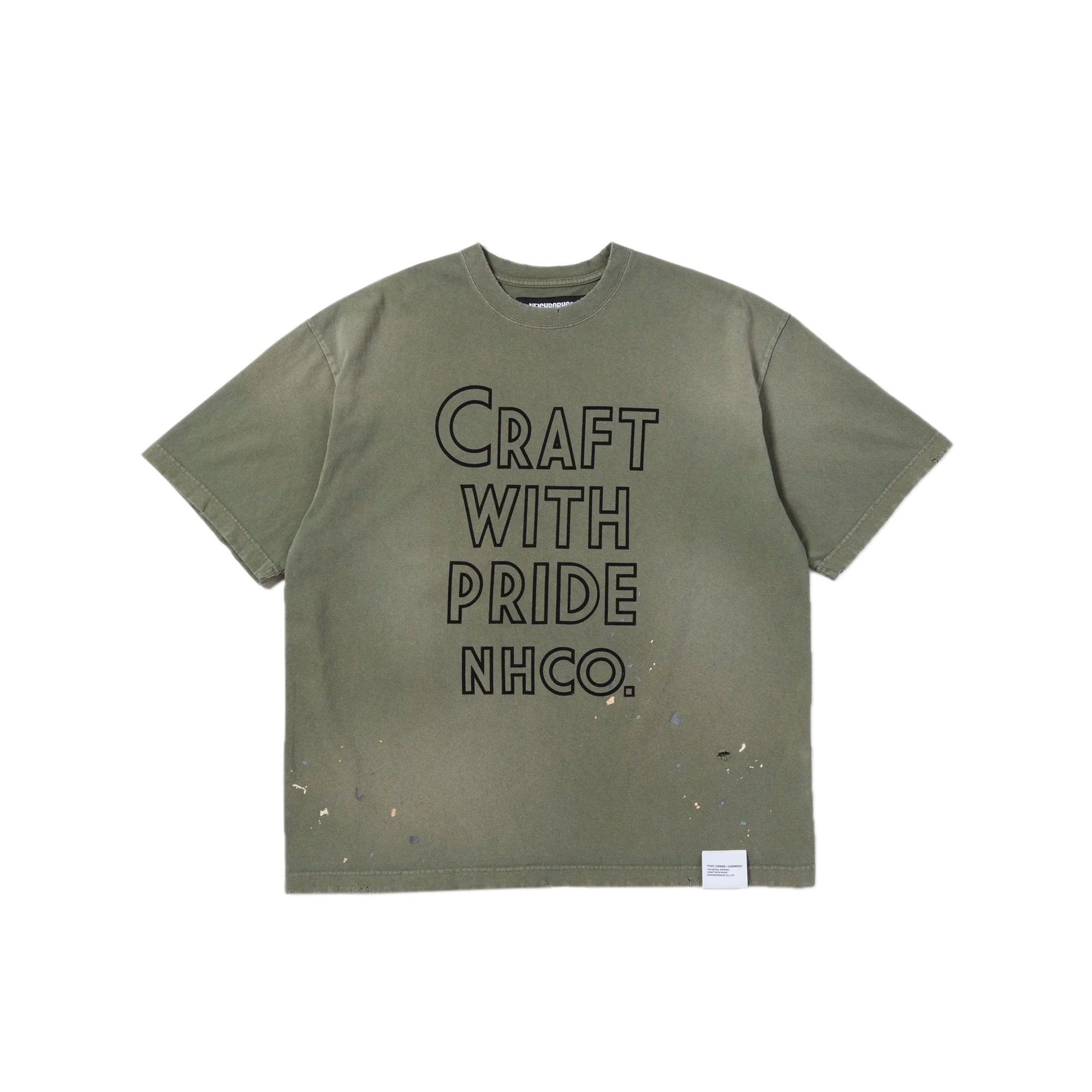 Neighborhood Mens Damage Crewneck SS Tee
