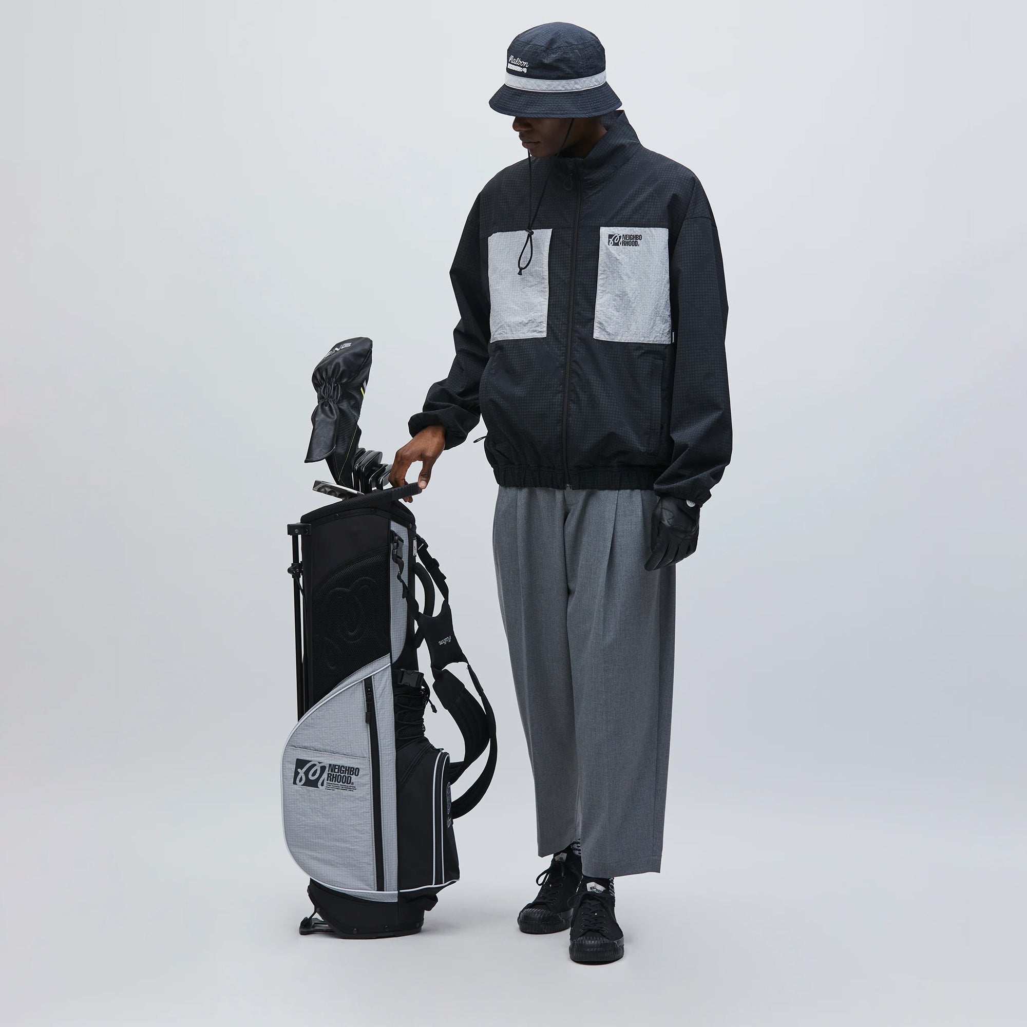 Neighborhood x Malbon Golf Performance Golf Bag