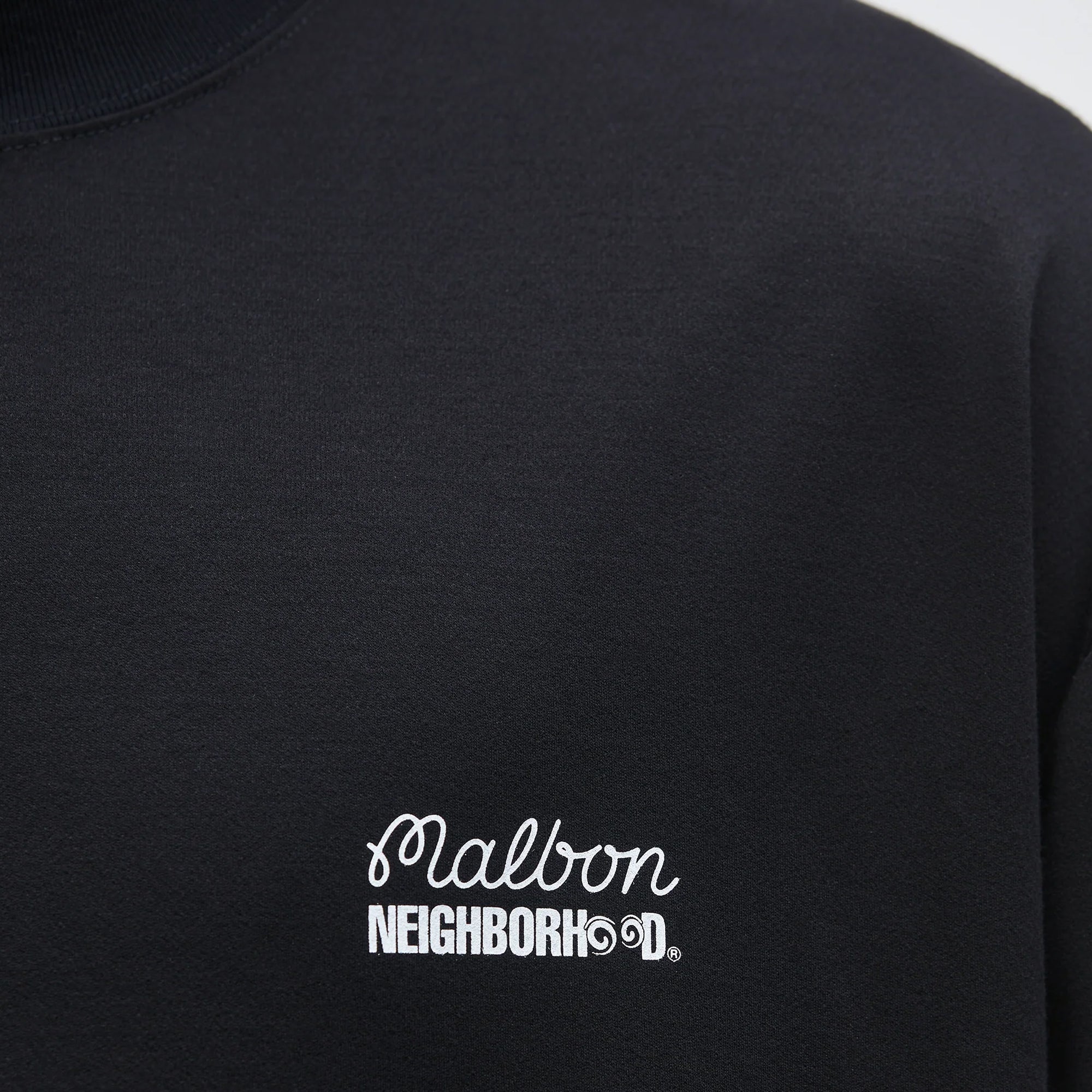 Neighborhood x Malbon Golf Mens Mock-neck Longsleeve Tee