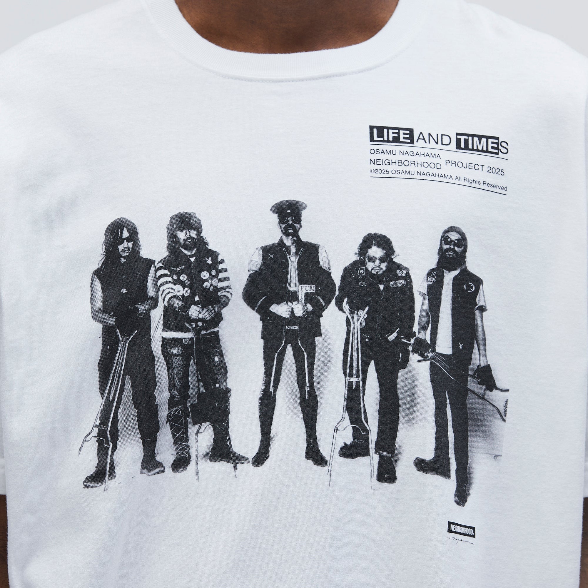 Neighborhood x Osamu Nagahama Mens Tee