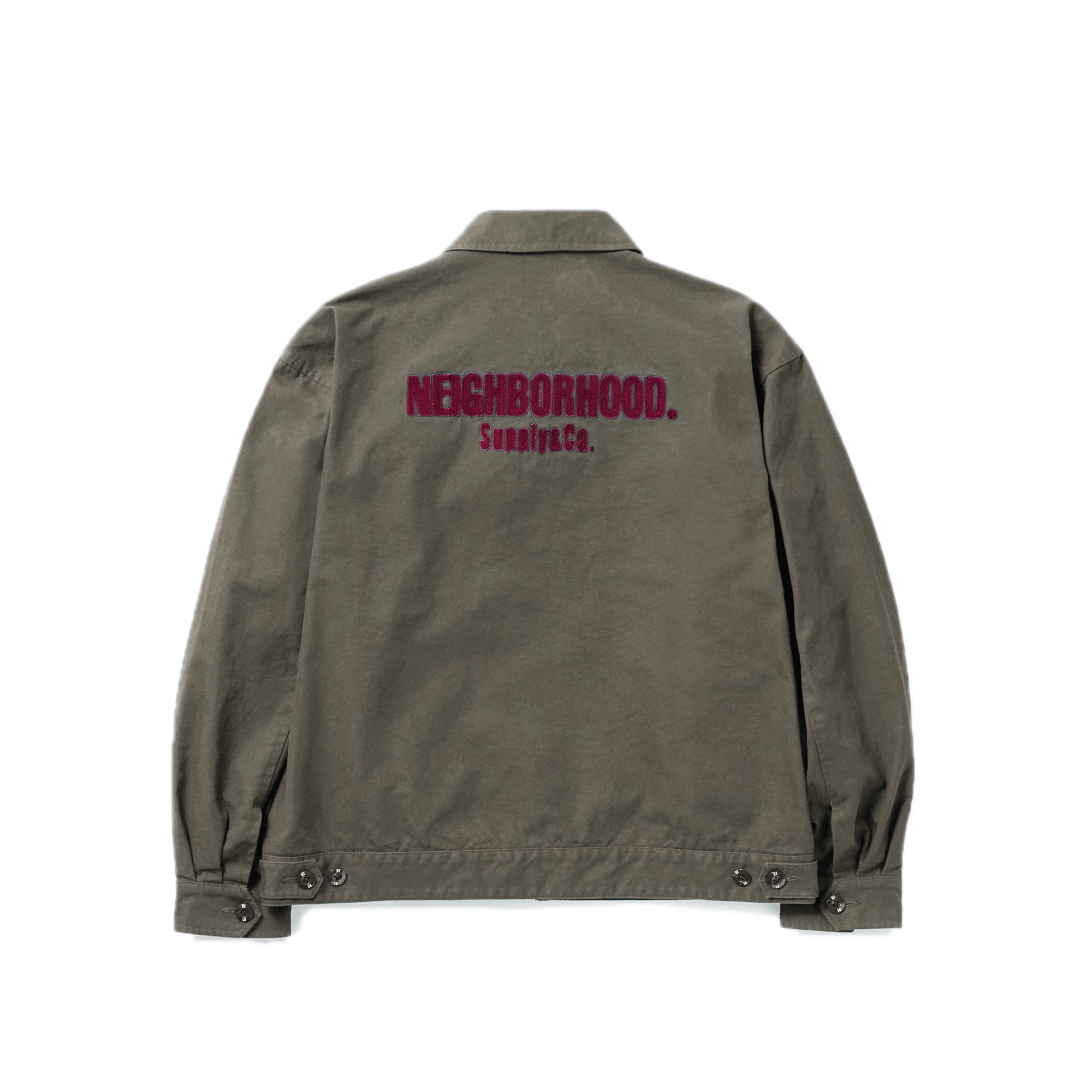 Neighborhood Mens Zip Work Jacket