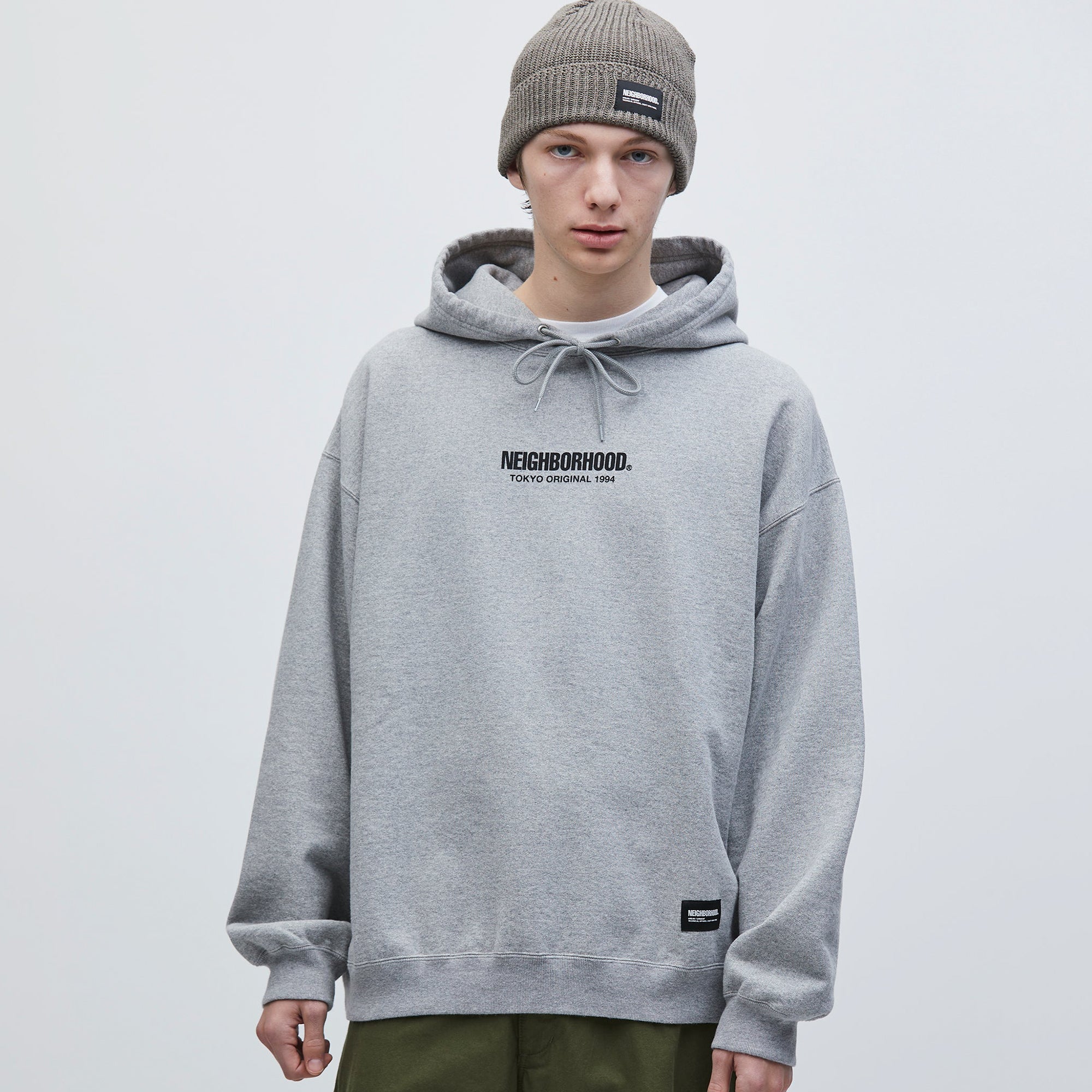 Neighborhood Mens Solid Sweat Hoodie