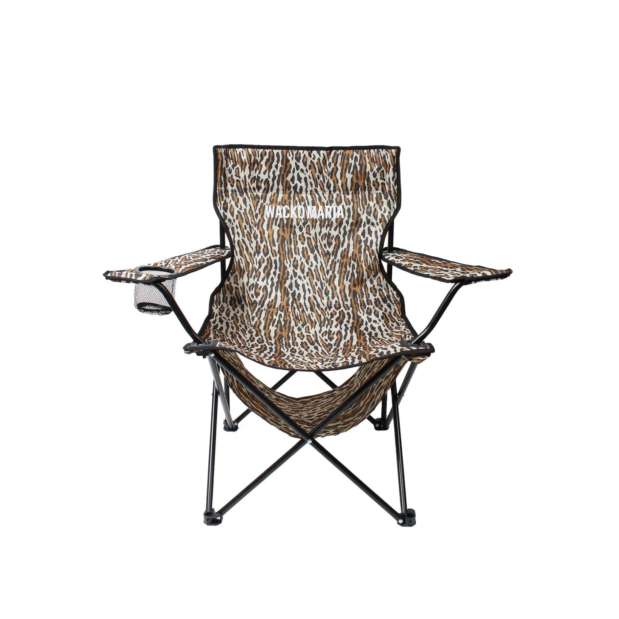 Wacko Maria Captain Stag Leopard Lounge Chair