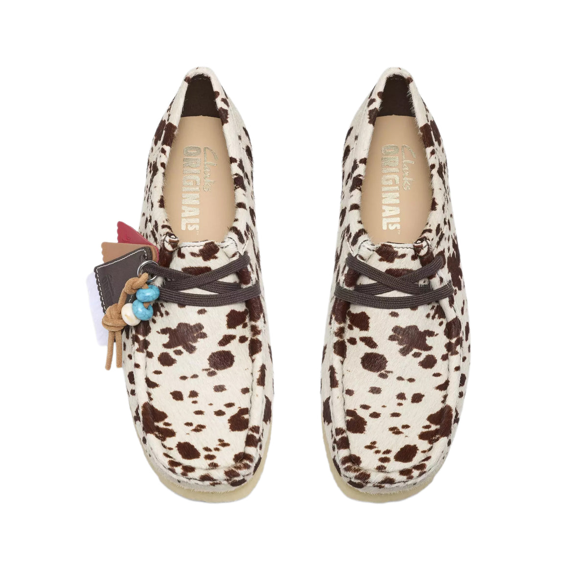 Clarks Womens Wallabee Blanch Yu Shoes
