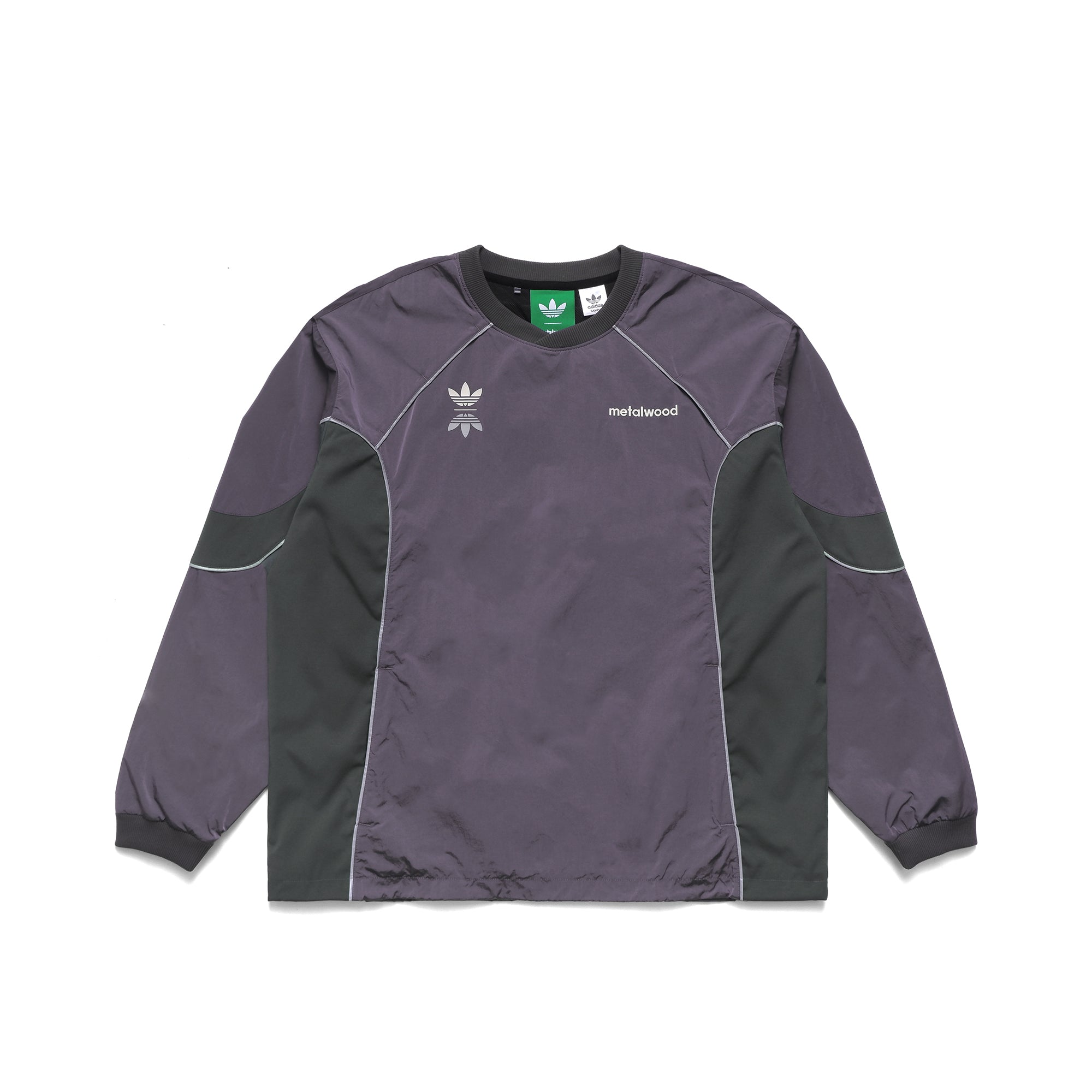 Metalwood Studio x Adidas Mens Originals Crewneck Pullover Sweatshirt