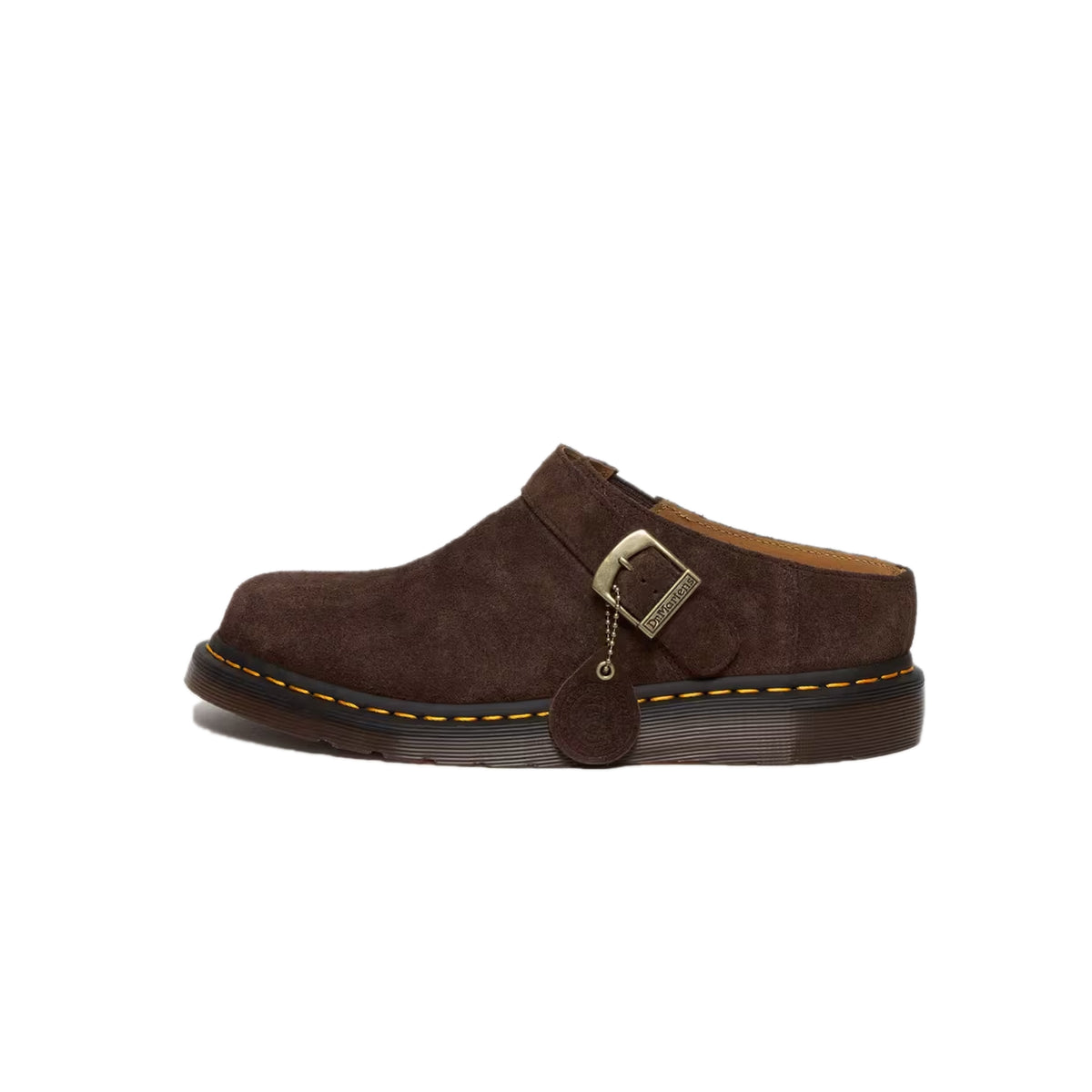 Dr. Martens Mens Isham Desert Oasis Suede Mules