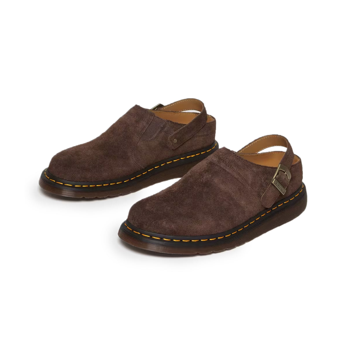 Dr. Martens Mens Isham Desert Oasis Suede Mules