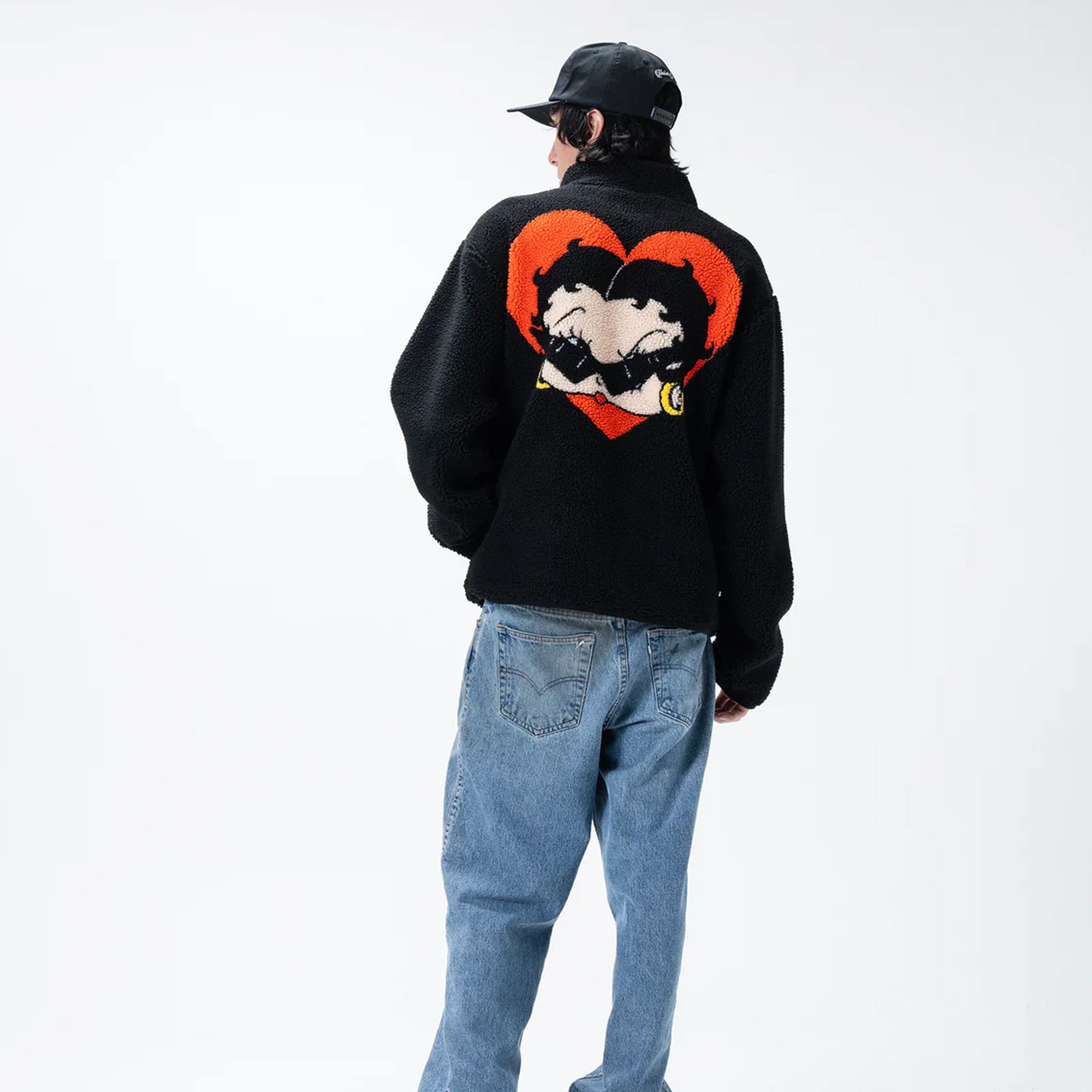 Market Mens Betty Boop Sweetheart Jacket
